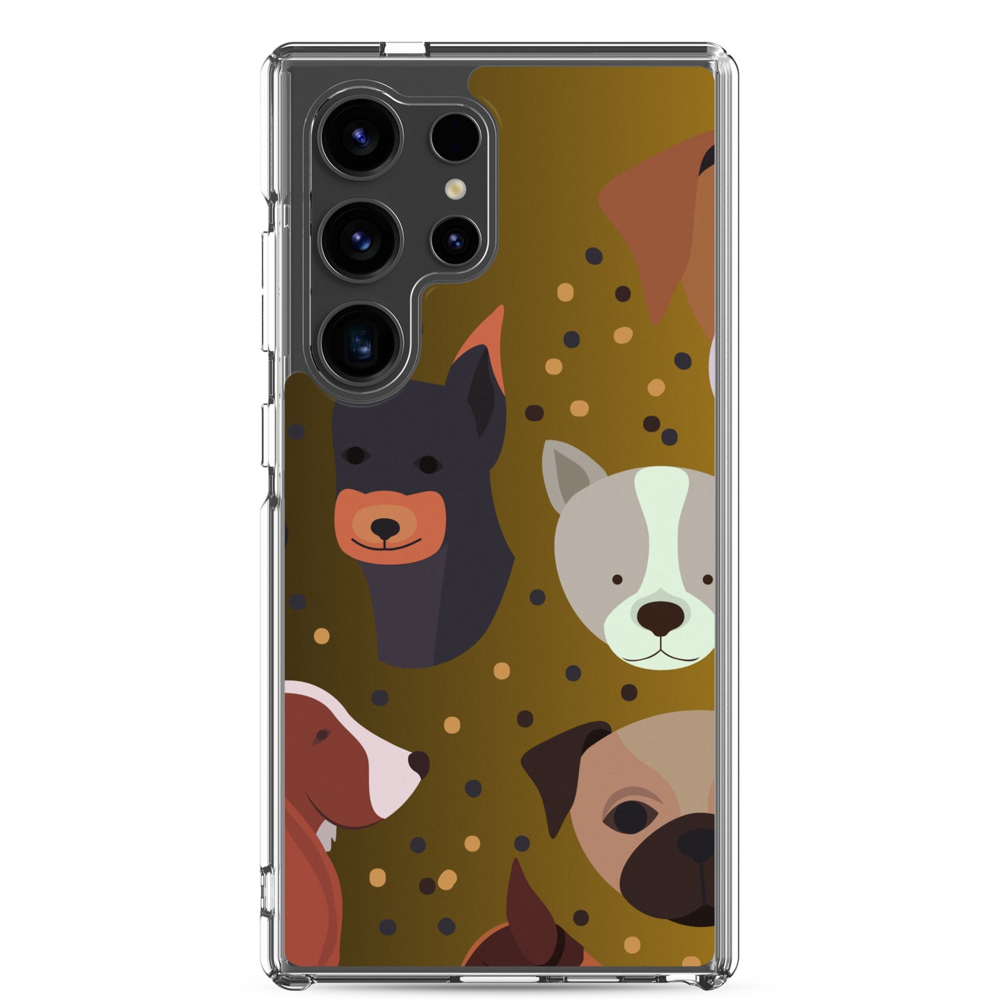 Dog Lover Clear Case for Samsung®   - #tag1# - #tag2# - 