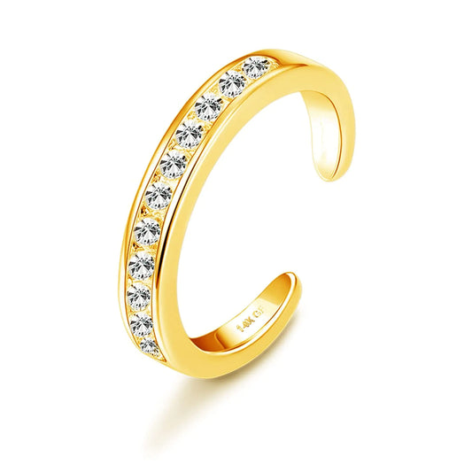 gold filled toe ring