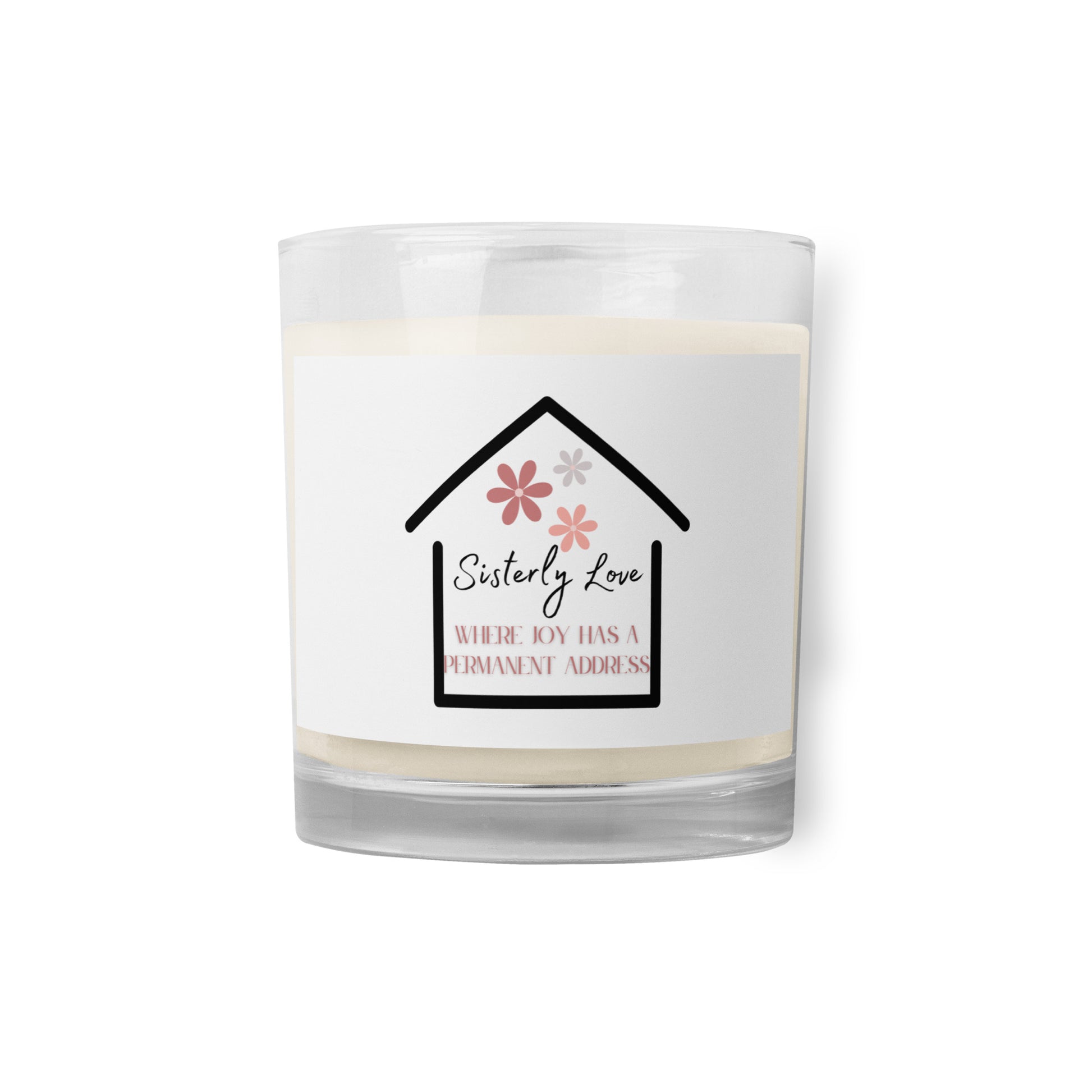 Sisterly Love | Glass Jar Soy Wax Candle   - #tag1# - #tag2# - 