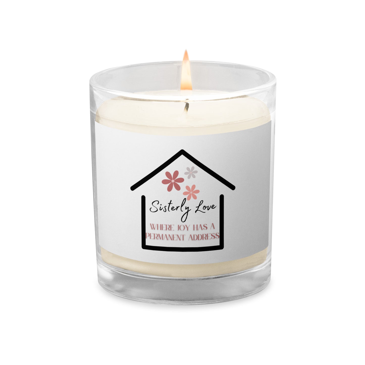 Sisterly Love | Glass Jar Soy Wax Candle   - #tag1# - #tag2# - 