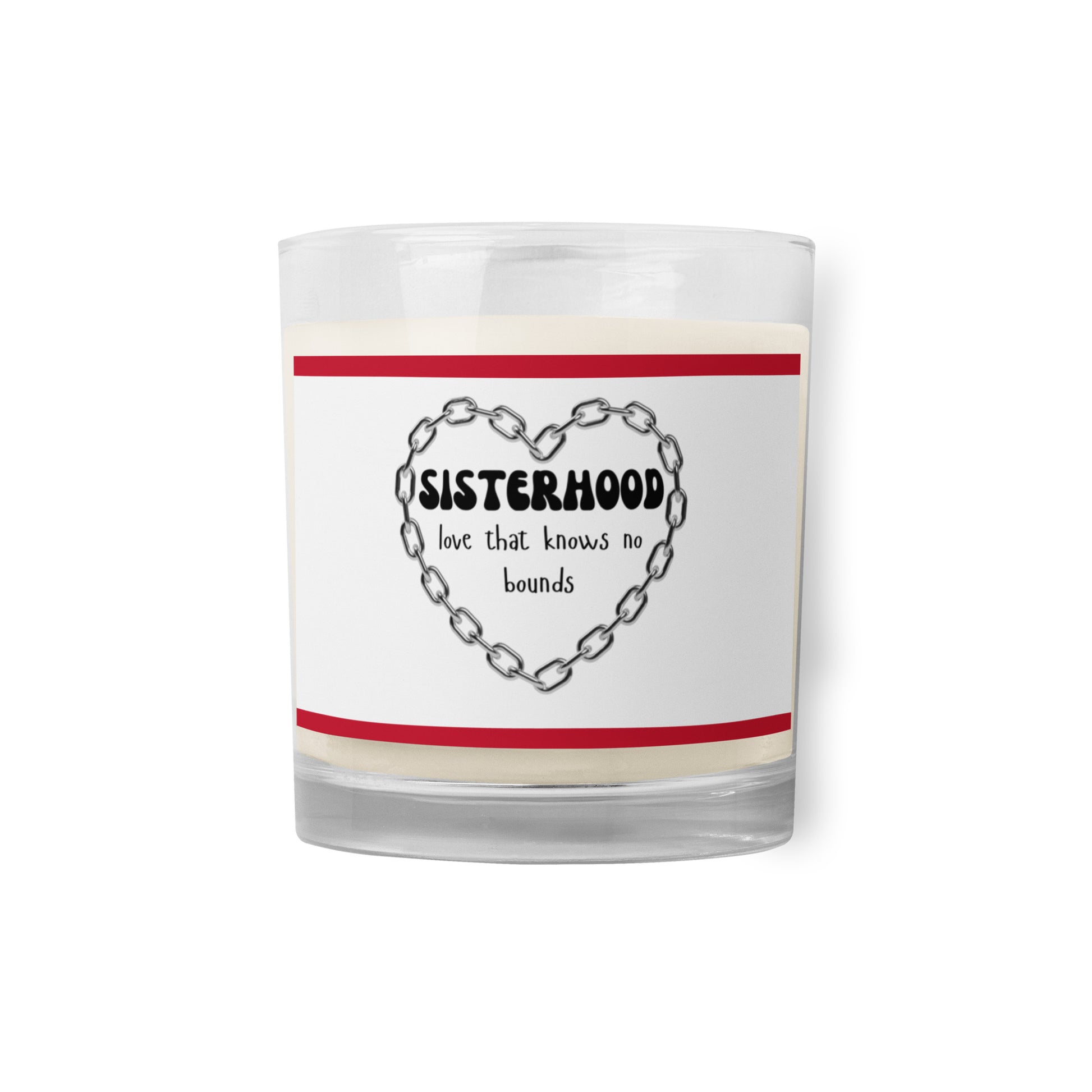 Sisterhood | Glass Jar Soy Wax Candle   - #tag1# - #tag2# - 
