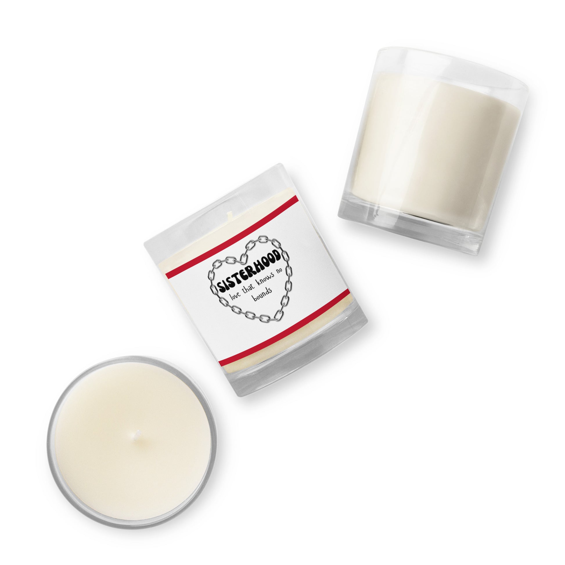 Sisterhood | Glass Jar Soy Wax Candle   - #tag1# - #tag2# - 