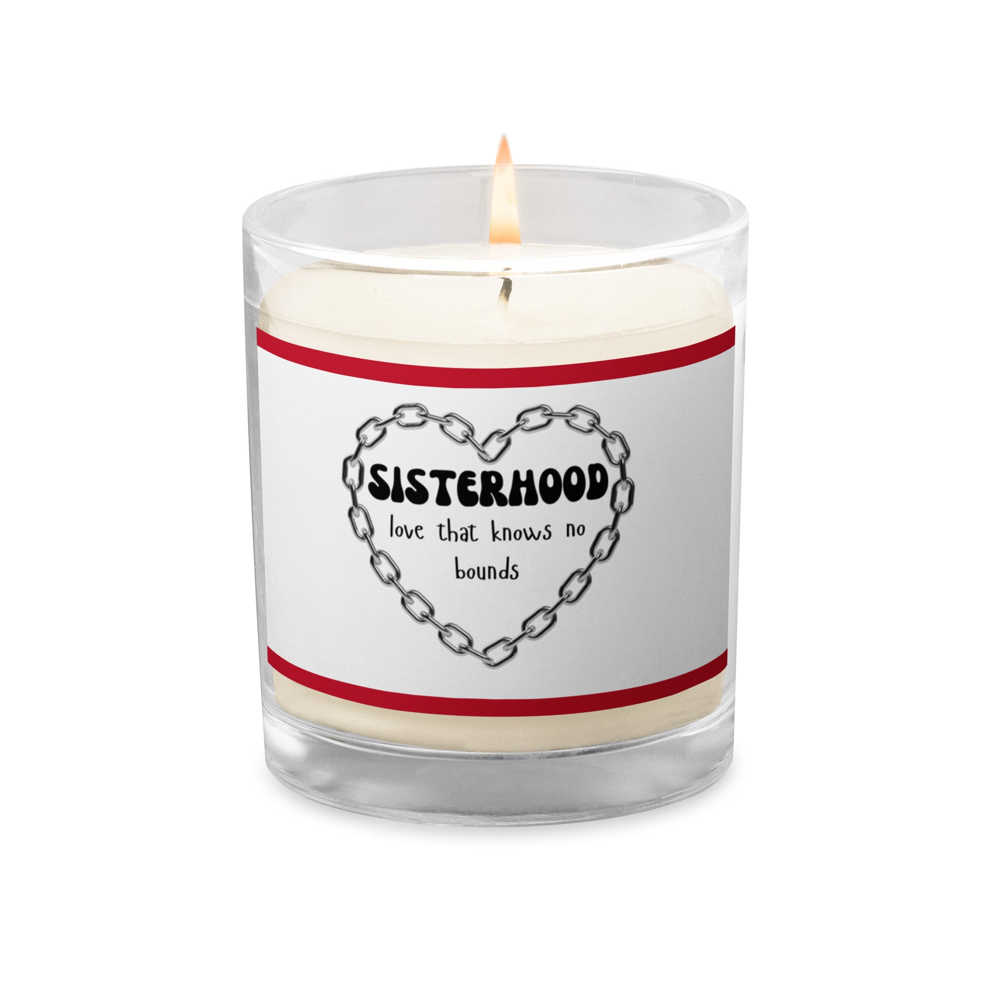 Sisterhood | Glass Jar Soy Wax Candle   - #tag1# - #tag2# - 