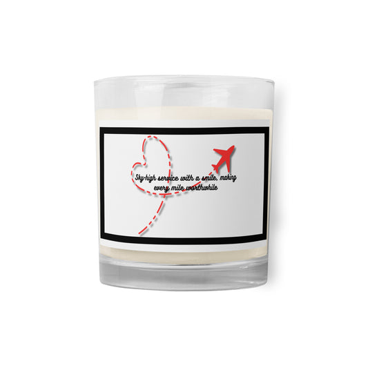 Flight Attendants | Glass Jar Soy Wax Candle   - #tag1# - #tag2# - 