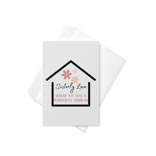 Sisterly Love | Greeting Card   - #tag1# - #tag2# - 