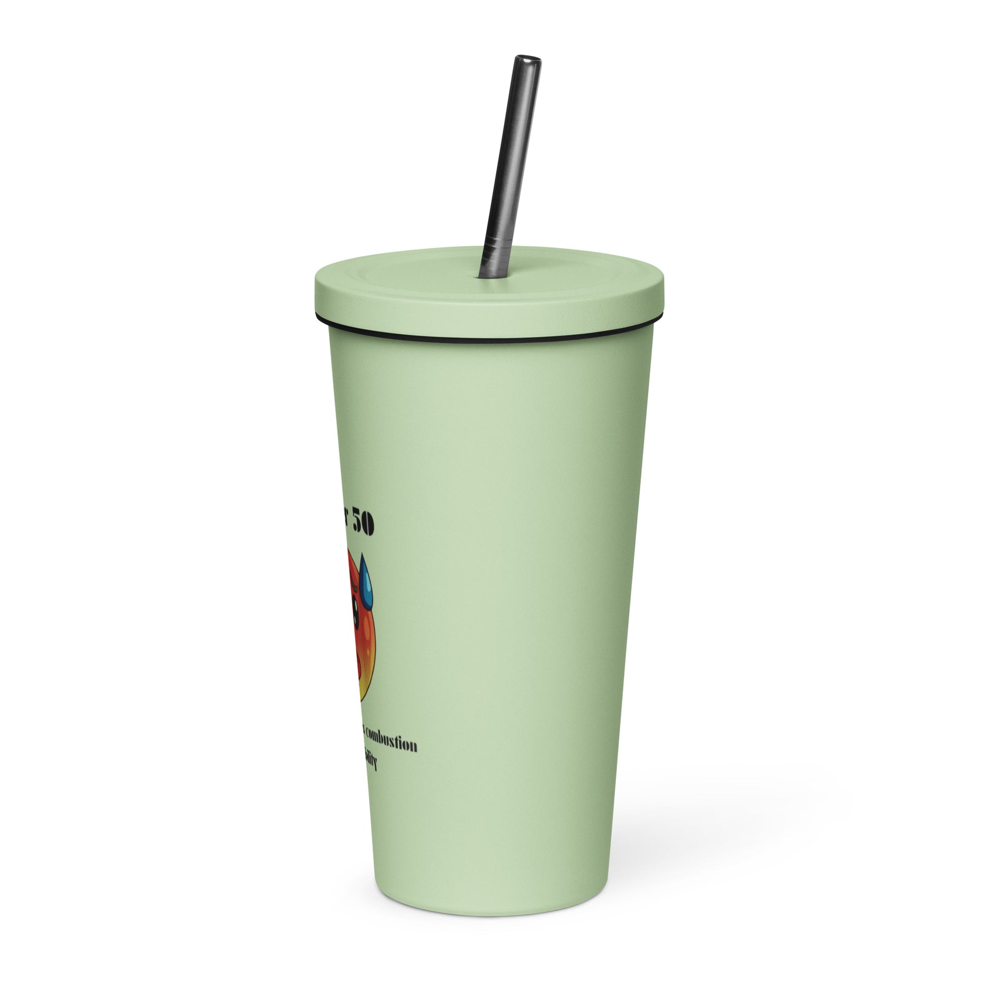 Life Over 50 | Insulated Tumbler With A Straw   - #tag1# - #tag2# - 