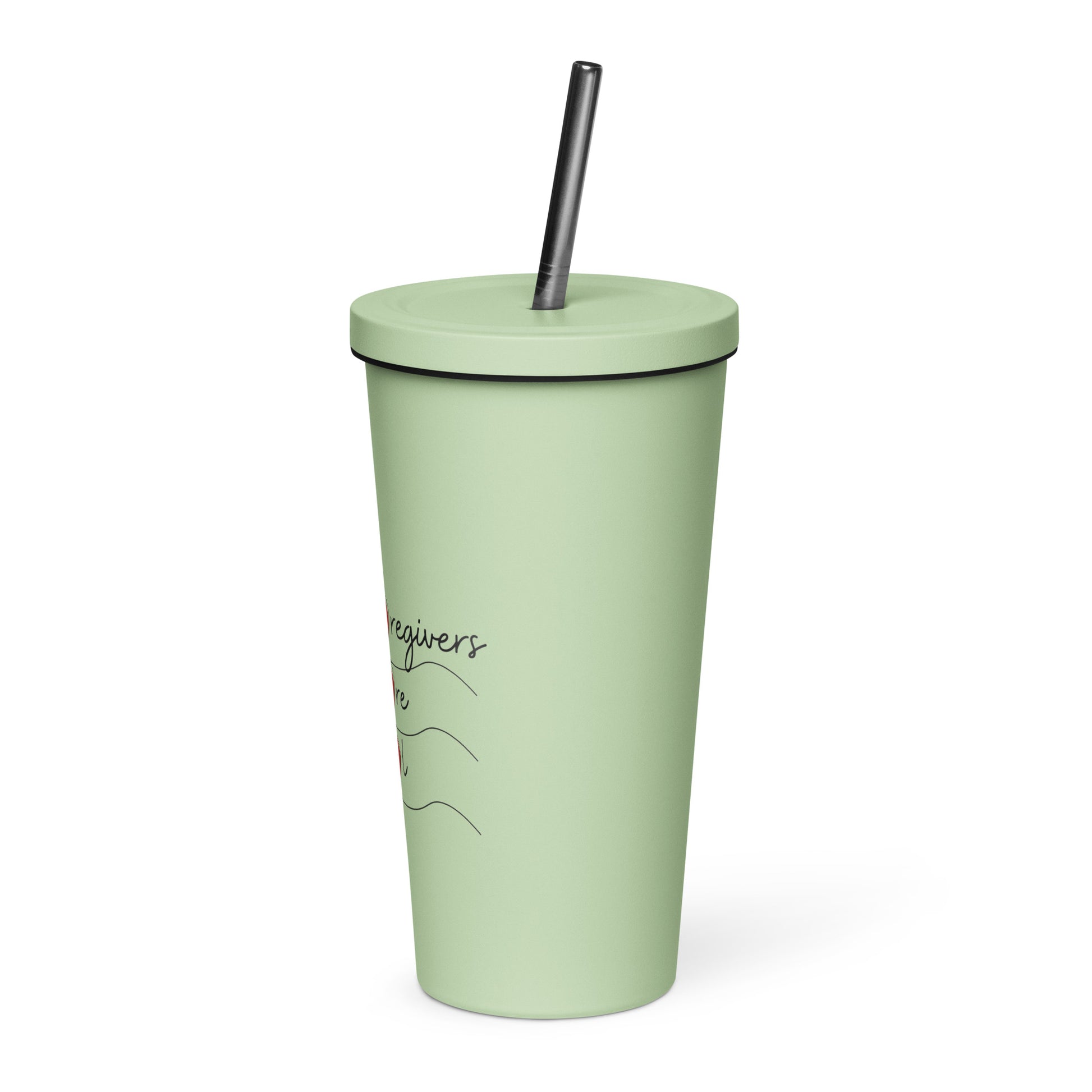 Caregivers Are Special | Insulated Tumbler With A Straw   - #tag1# - #tag2# - 