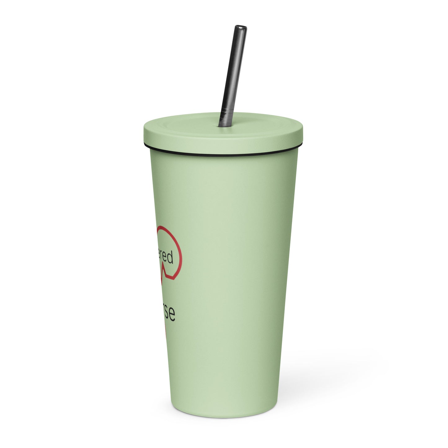 Registered Nurse | Insulated Tumbler With A Straw   - #tag1# - #tag2# - 