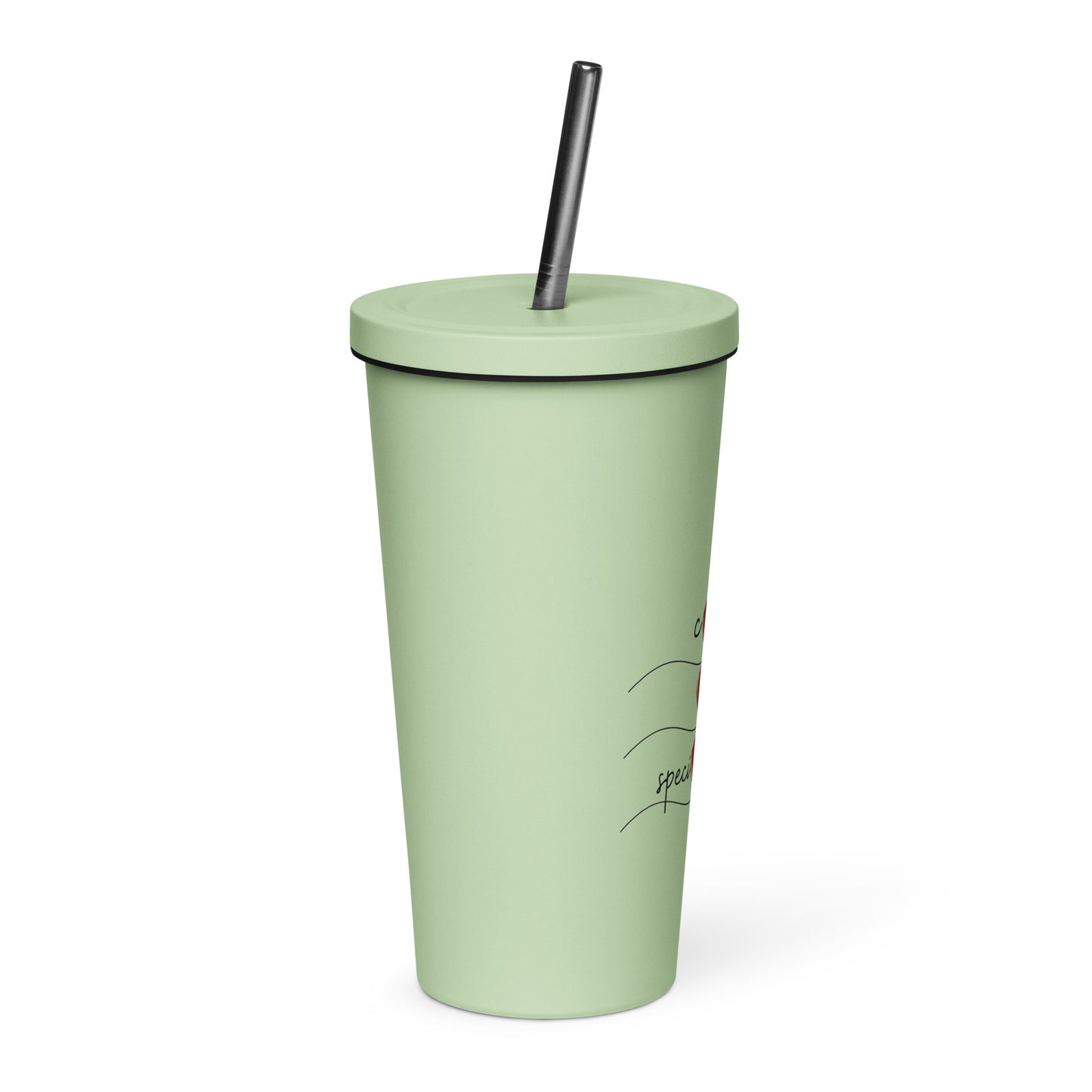 Caregivers Are Special | Insulated Tumbler With A Straw   - #tag1# - #tag2# - 