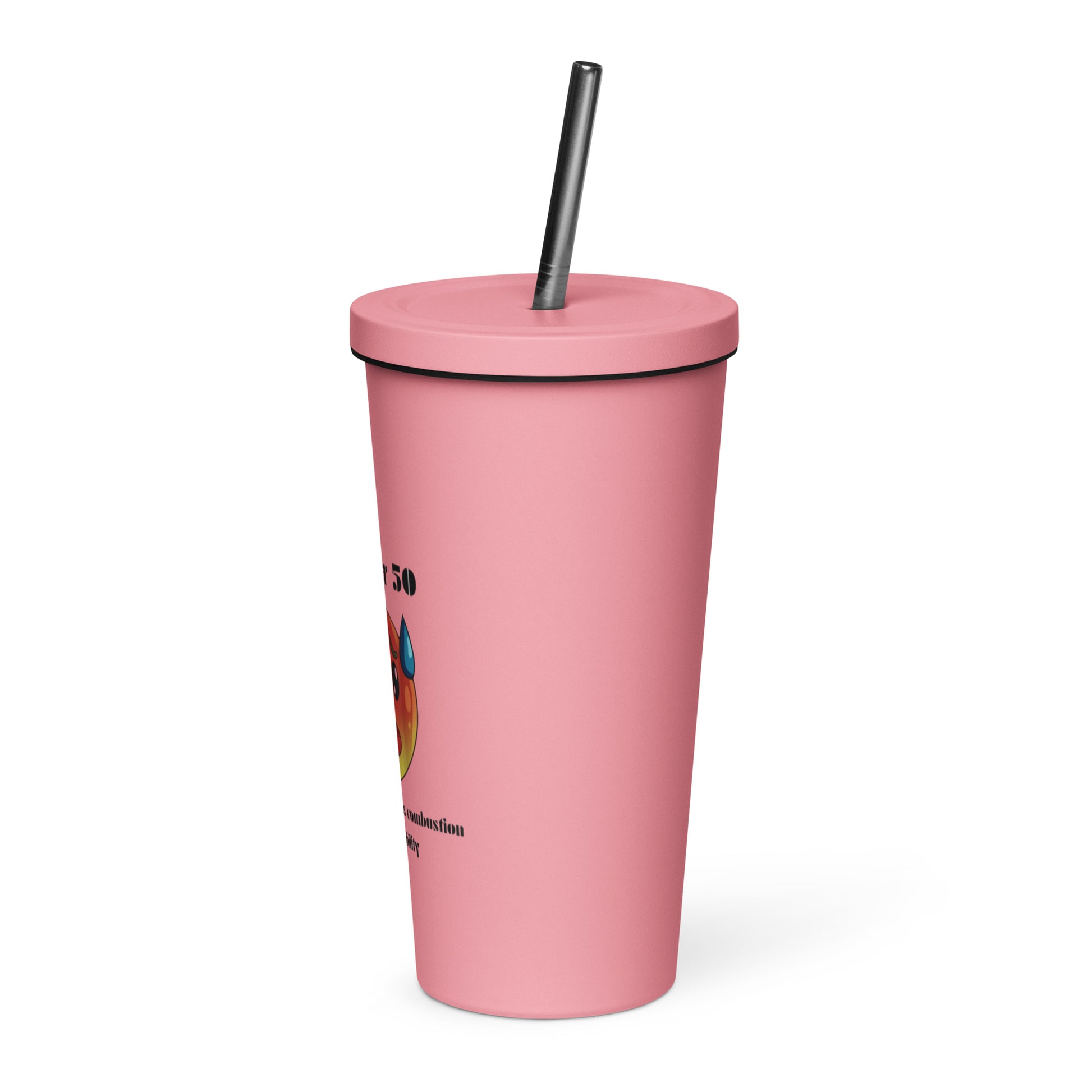 Life Over 50 | Insulated Tumbler With A Straw   - #tag1# - #tag2# - 