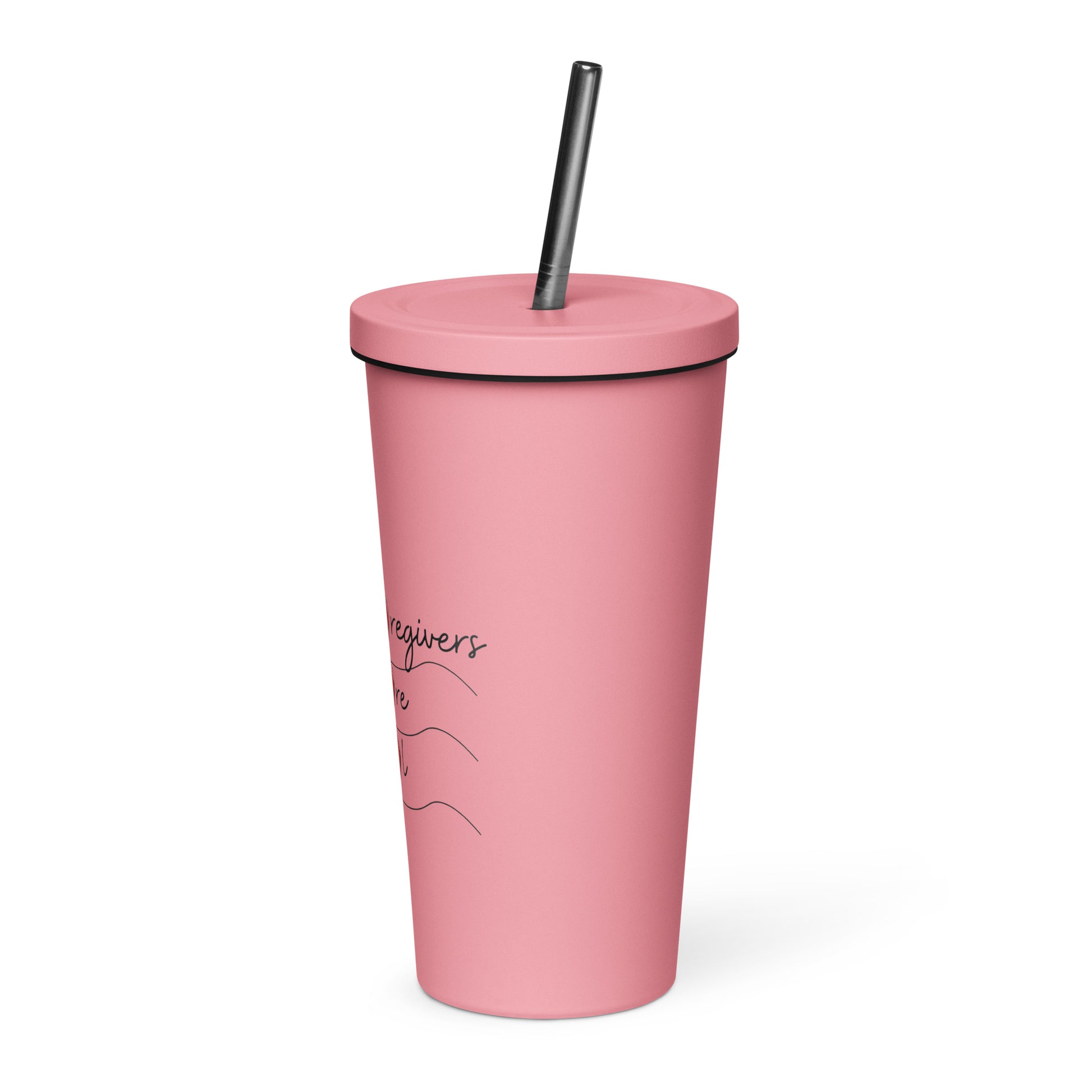 Caregivers Are Special | Insulated Tumbler With A Straw   - #tag1# - #tag2# - 