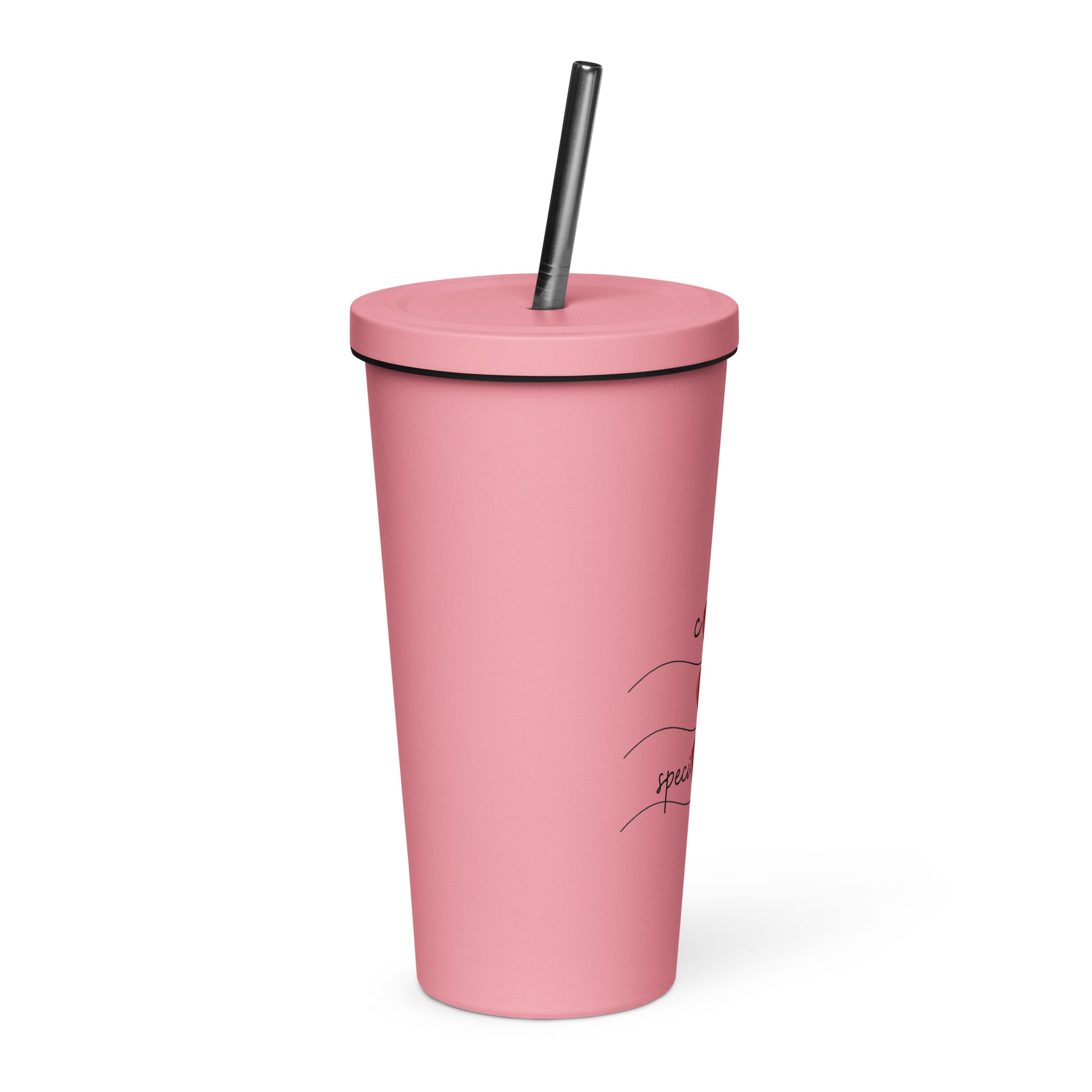 Caregivers Are Special | Insulated Tumbler With A Straw   - #tag1# - #tag2# - 