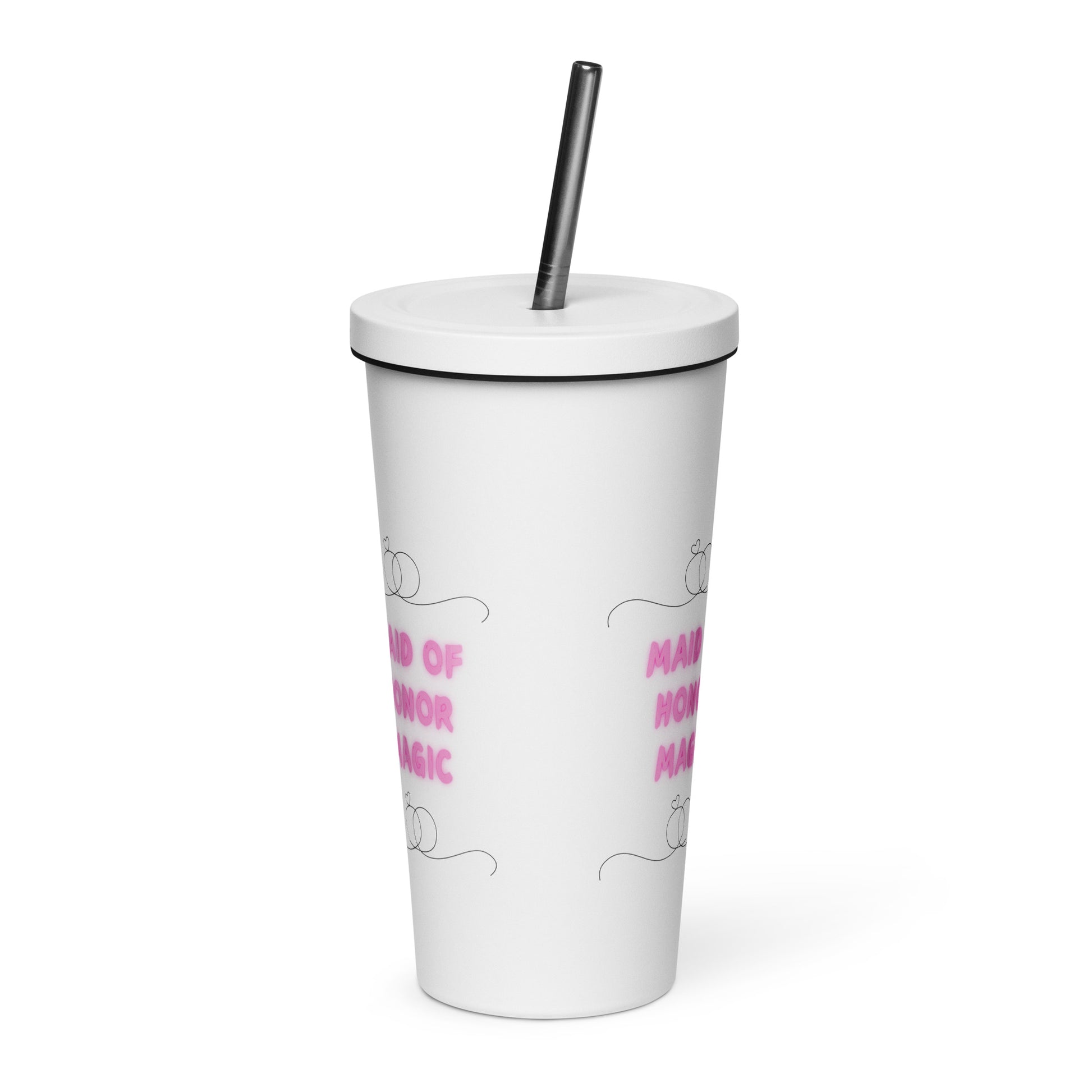 Maid Of Honor Magic | Insulated Tumbler With A Straw   - #tag1# - #tag2# - 
