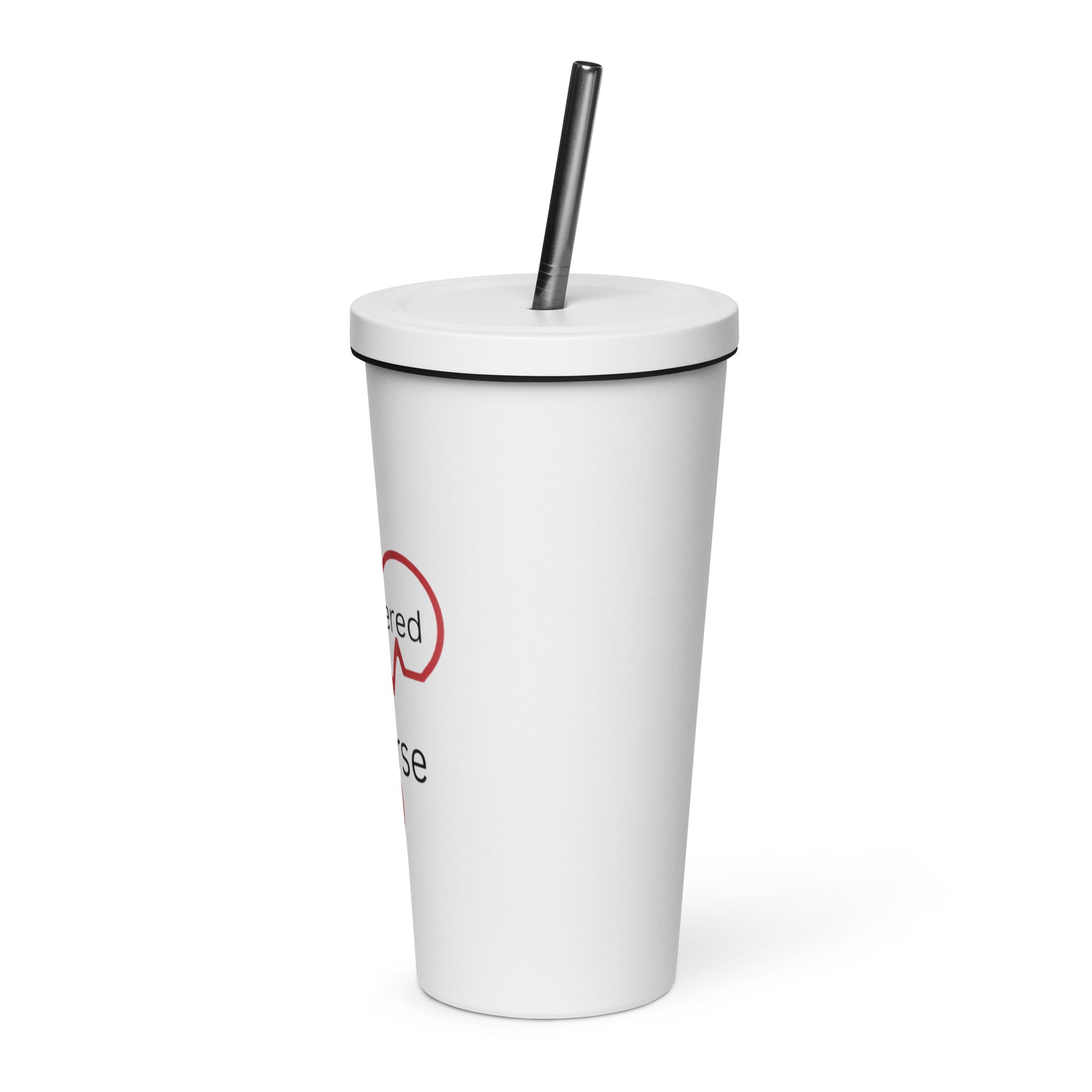 Registered Nurse | Insulated Tumbler With A Straw   - #tag1# - #tag2# - 