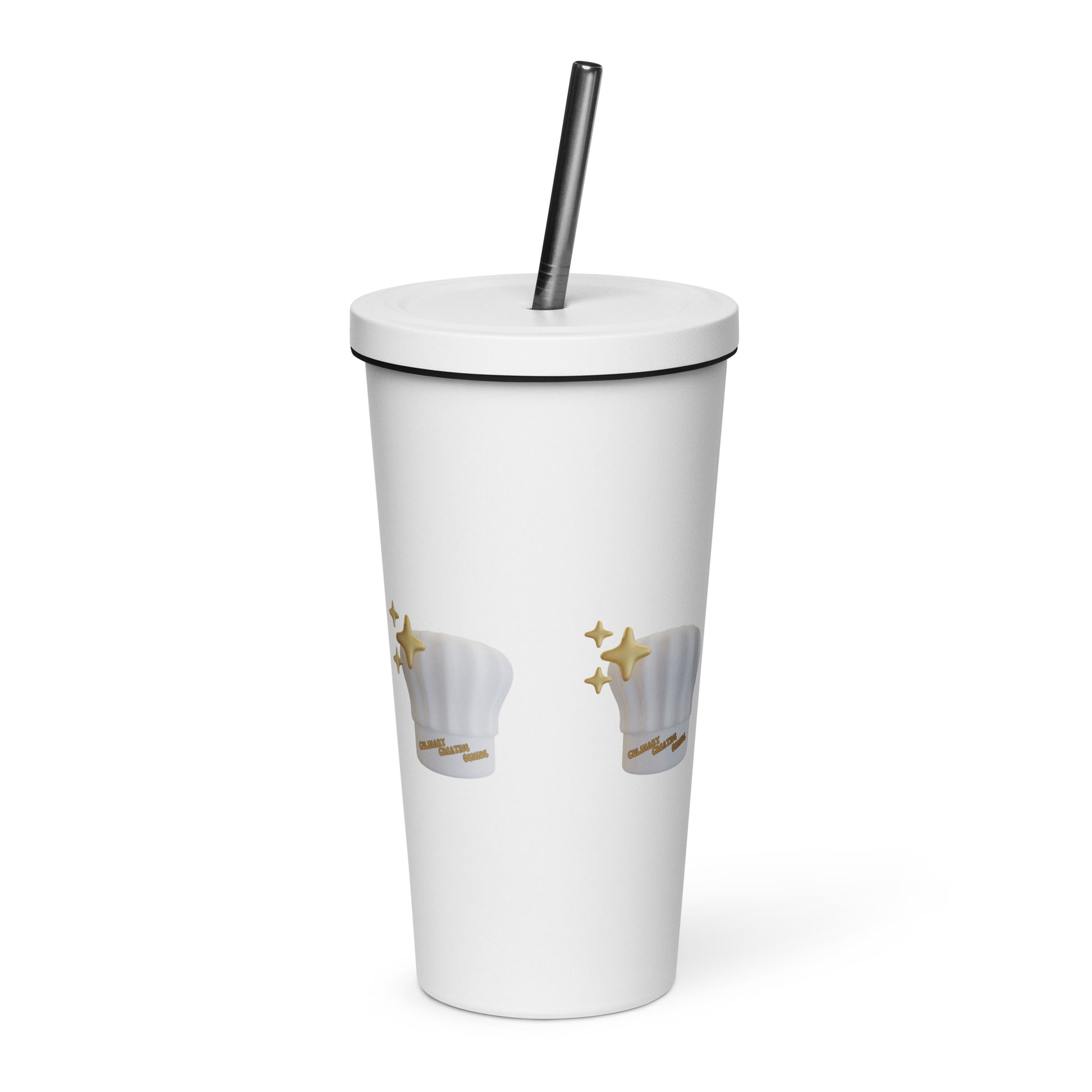 Culinary Creative Genius | Insulated Tumbler With A Straw   - #tag1# - #tag2# - 