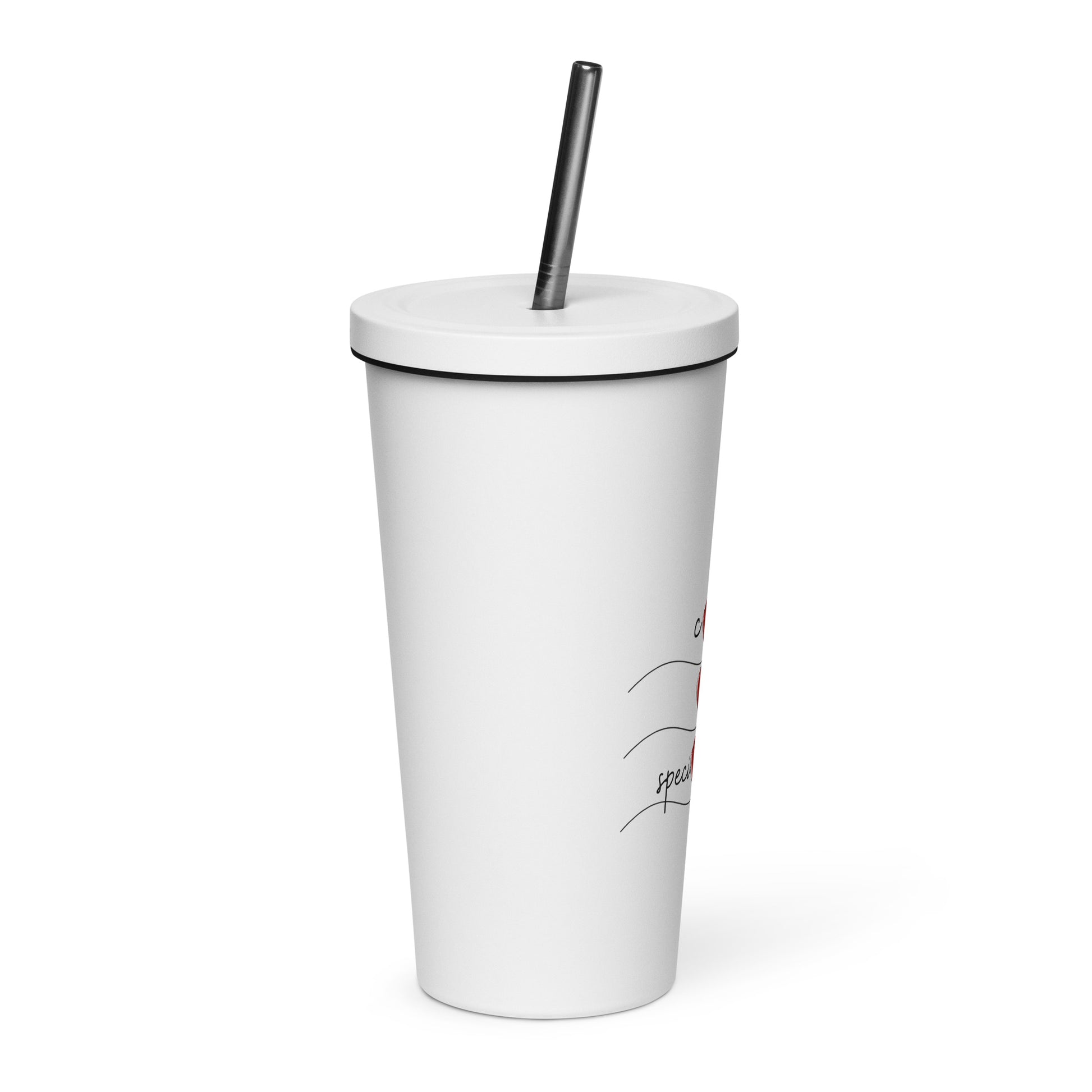 Caregivers Are Special | Insulated Tumbler With A Straw   - #tag1# - #tag2# - 