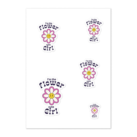 Flower Girl | Sticker Sheet   - #tag1# - #tag2# - 