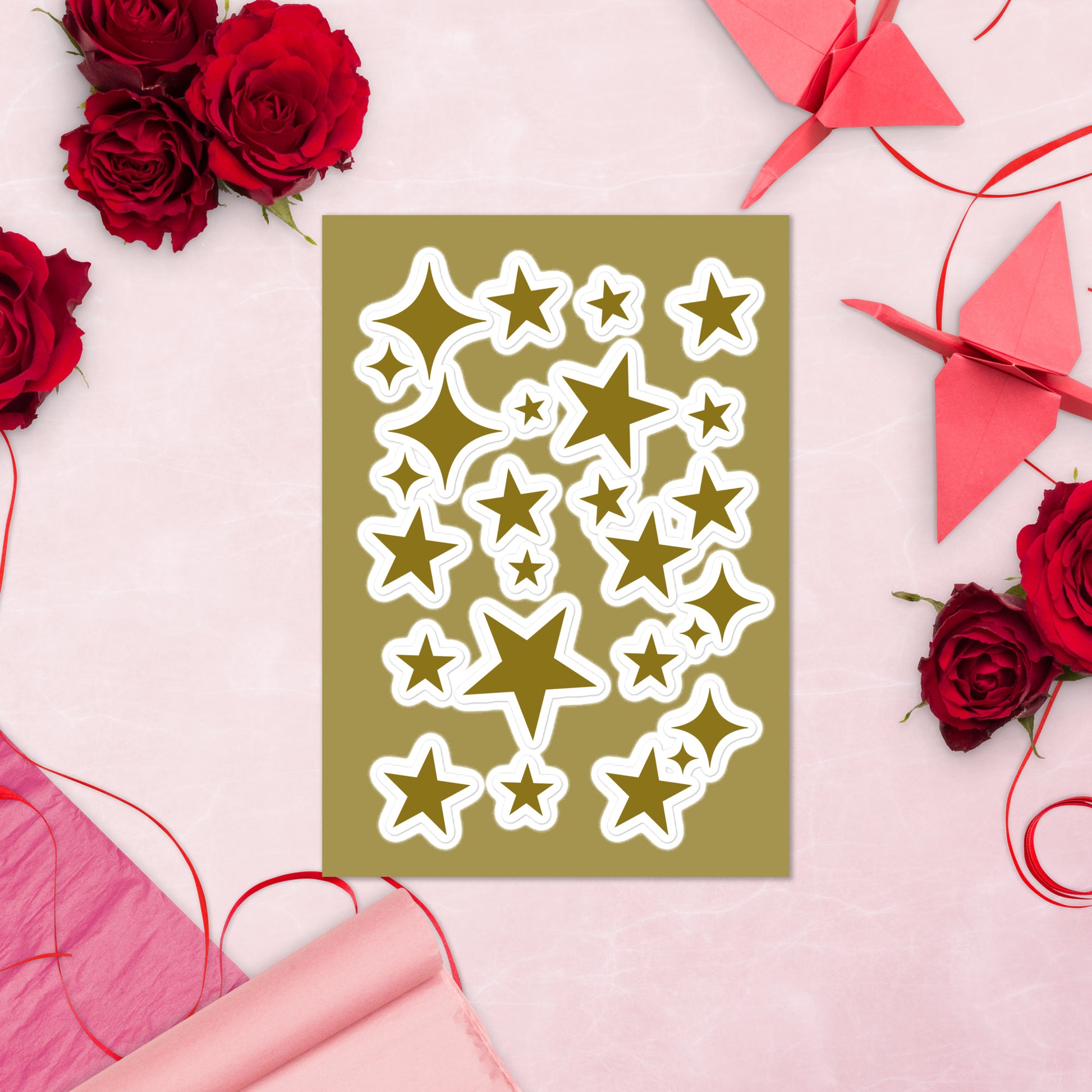 Beautiful Stars | Sticker sheet   - #tag1# - #tag2# - 