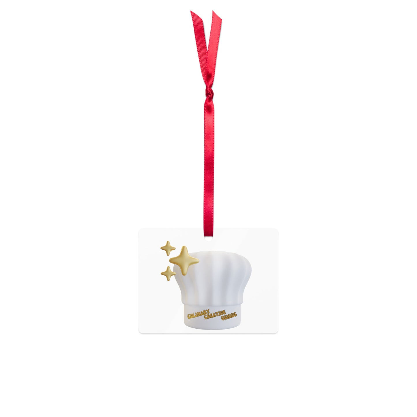 Culinary Creative Genius | Metal Ornament (US ONLY)   - #tag1# - #tag2# - 