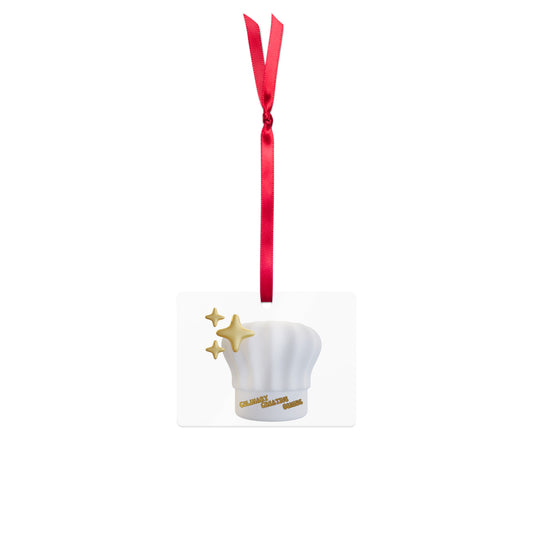 Culinary Creative Genius | Metal Ornament (US ONLY)   - #tag1# - #tag2# - 