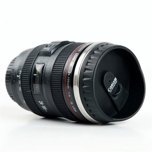 Camera Lens Shape | Coffee Tea | Travel Mug