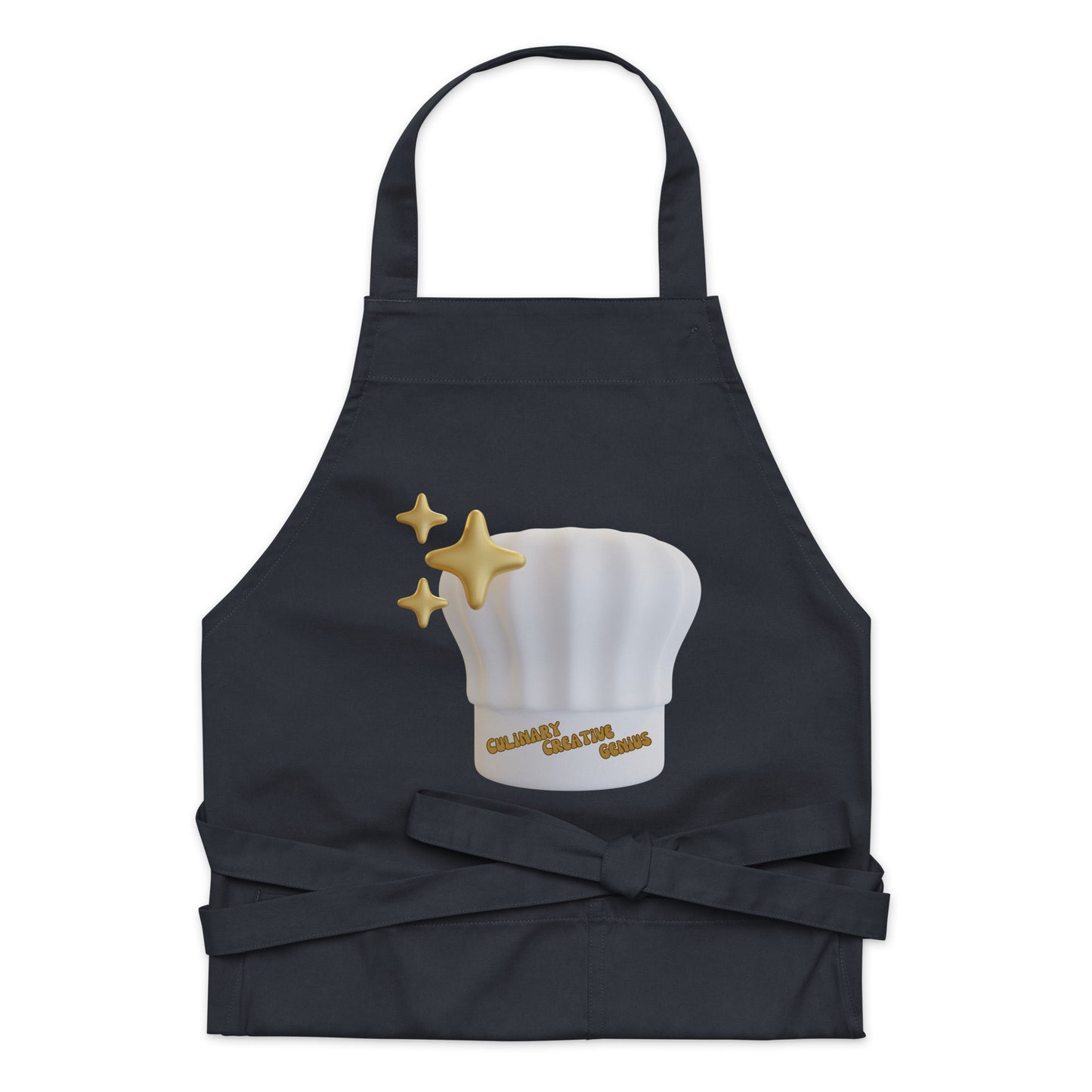 Culinary Creative Genius | Organic Cotton Apron   - #tag1# - #tag2# - 