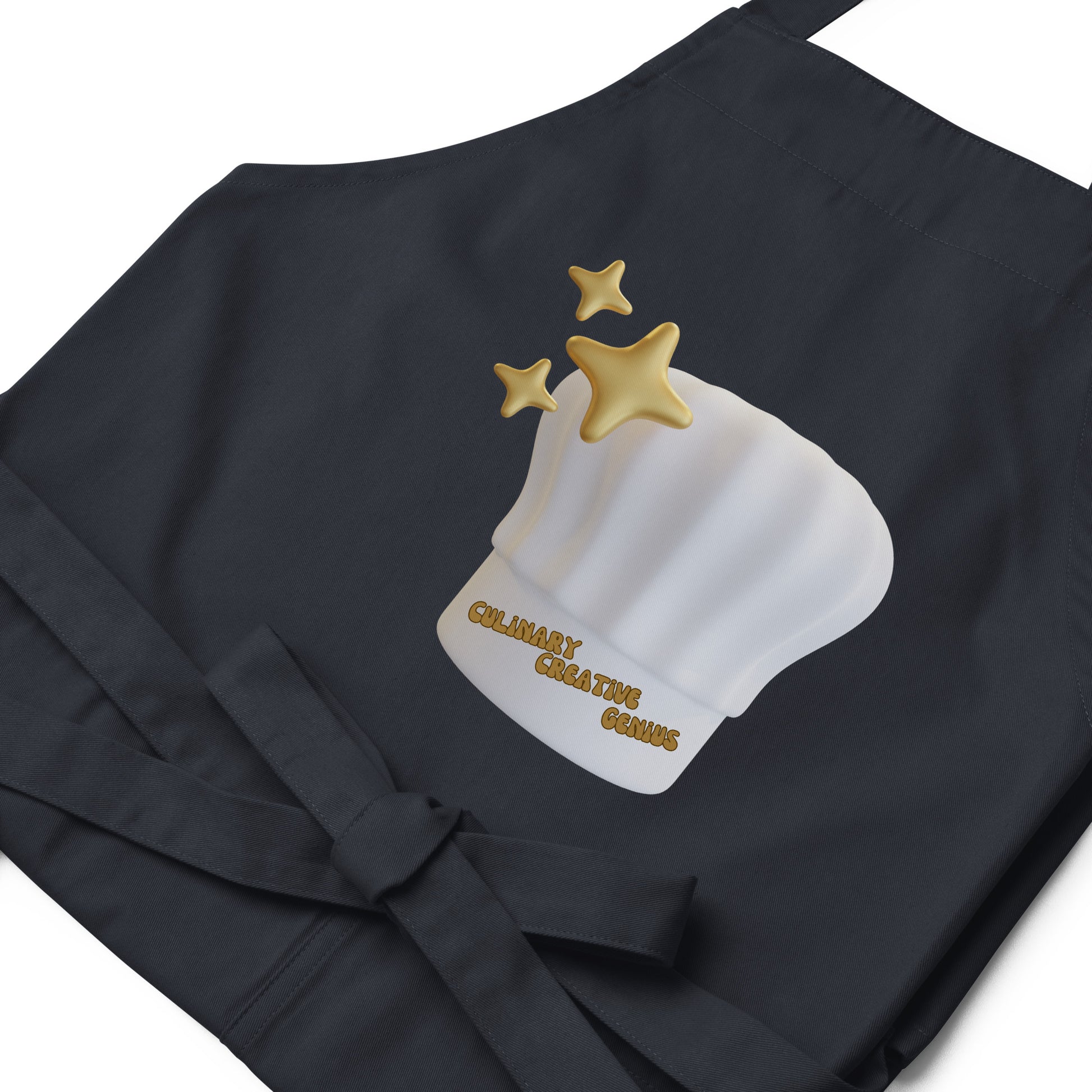 Culinary Creative Genius | Organic Cotton Apron   - #tag1# - #tag2# - 
