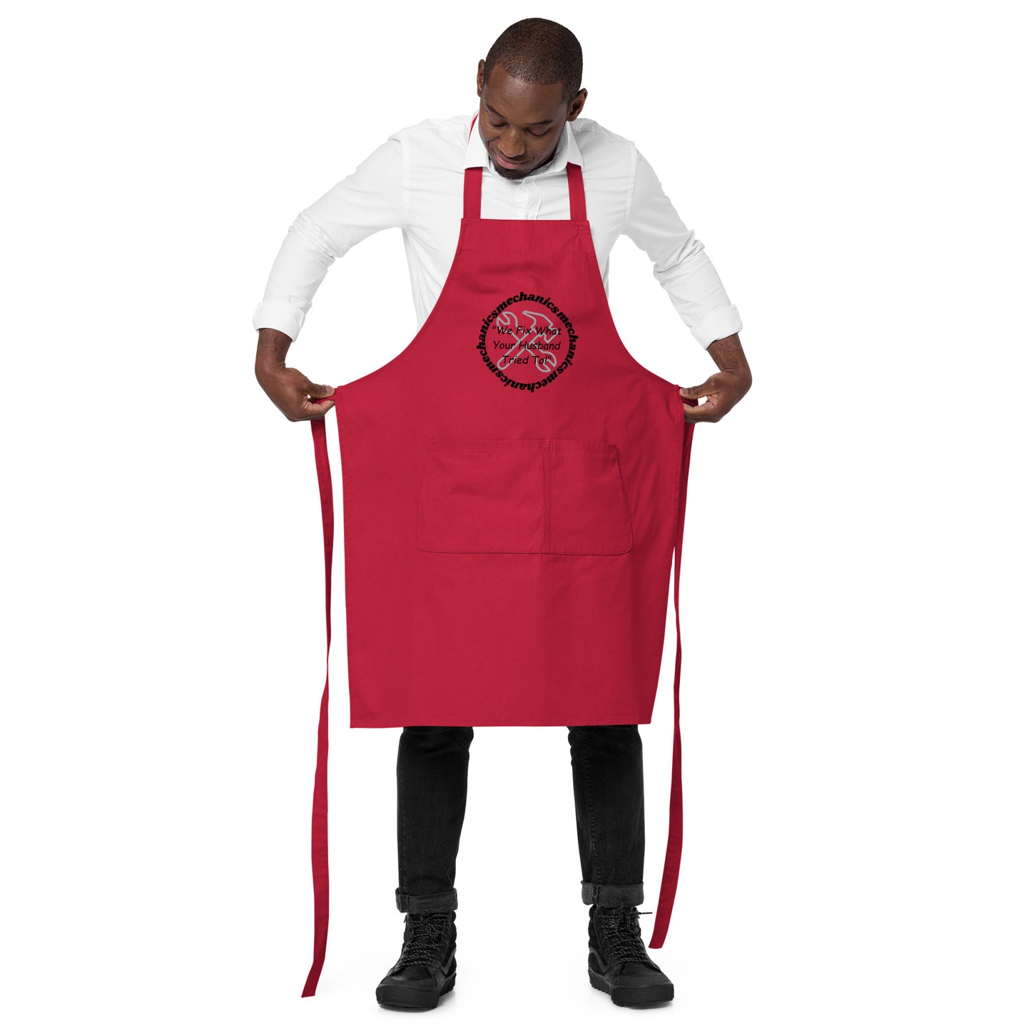 Mechanics | Organic Cotton Apron   - #tag1# - #tag2# - 