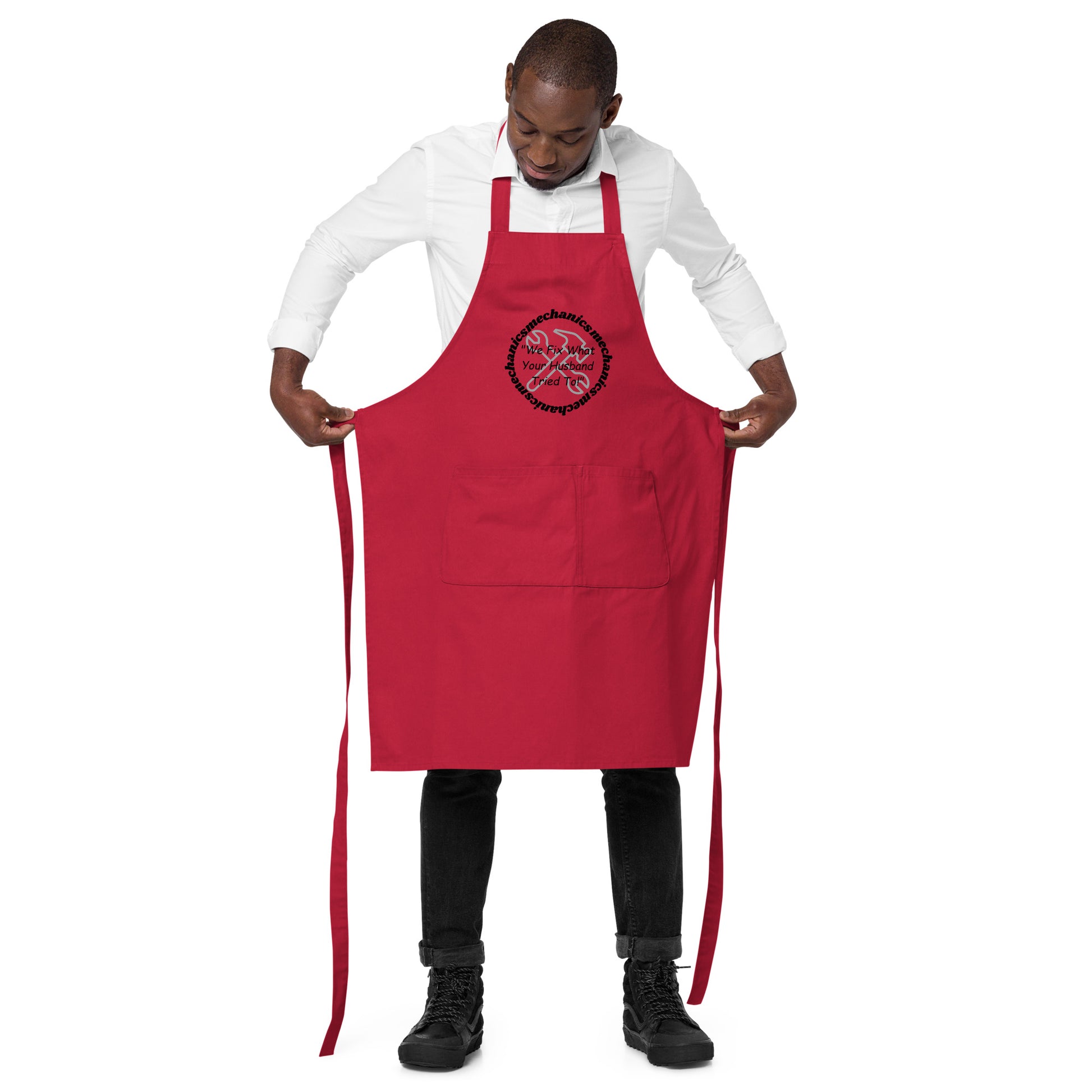 Mechanics | Organic Cotton Apron   - #tag1# - #tag2# - 