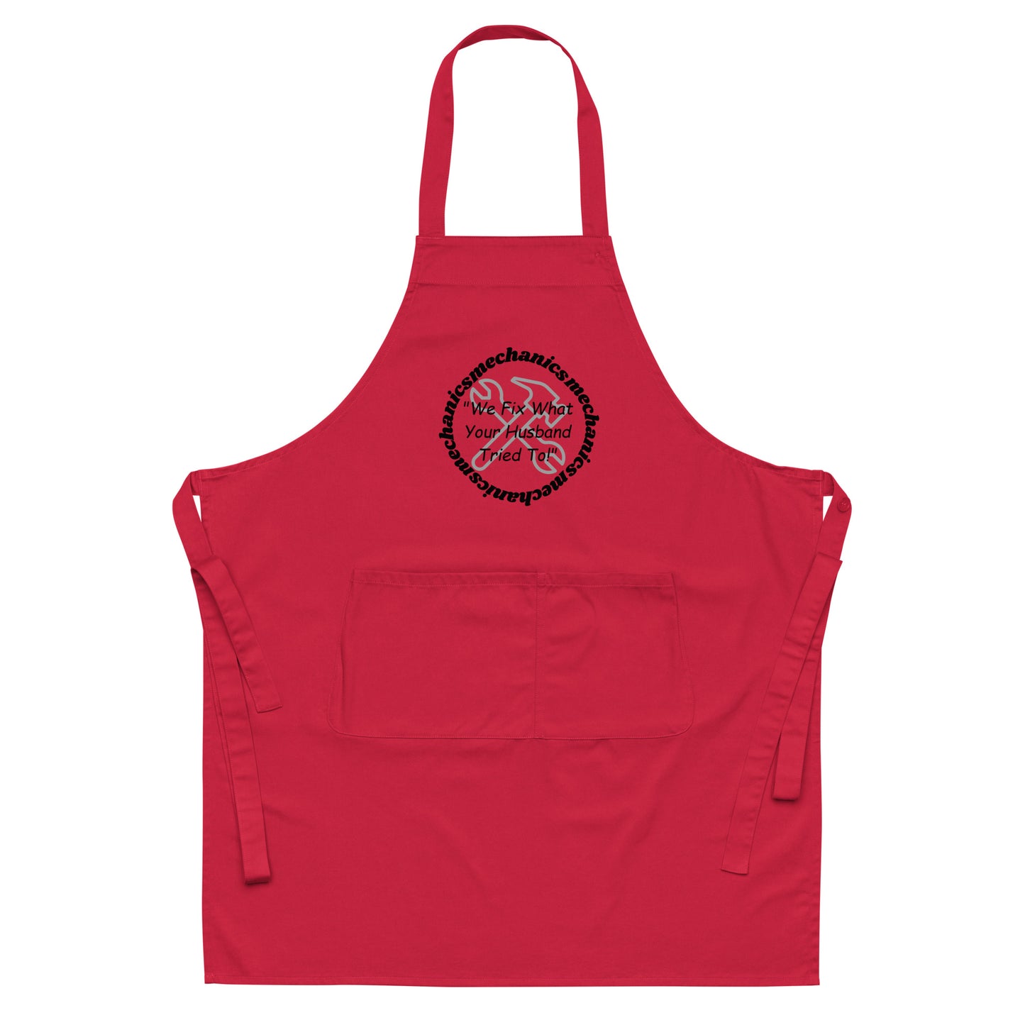 Mechanics | Organic Cotton Apron   - #tag1# - #tag2# - 
