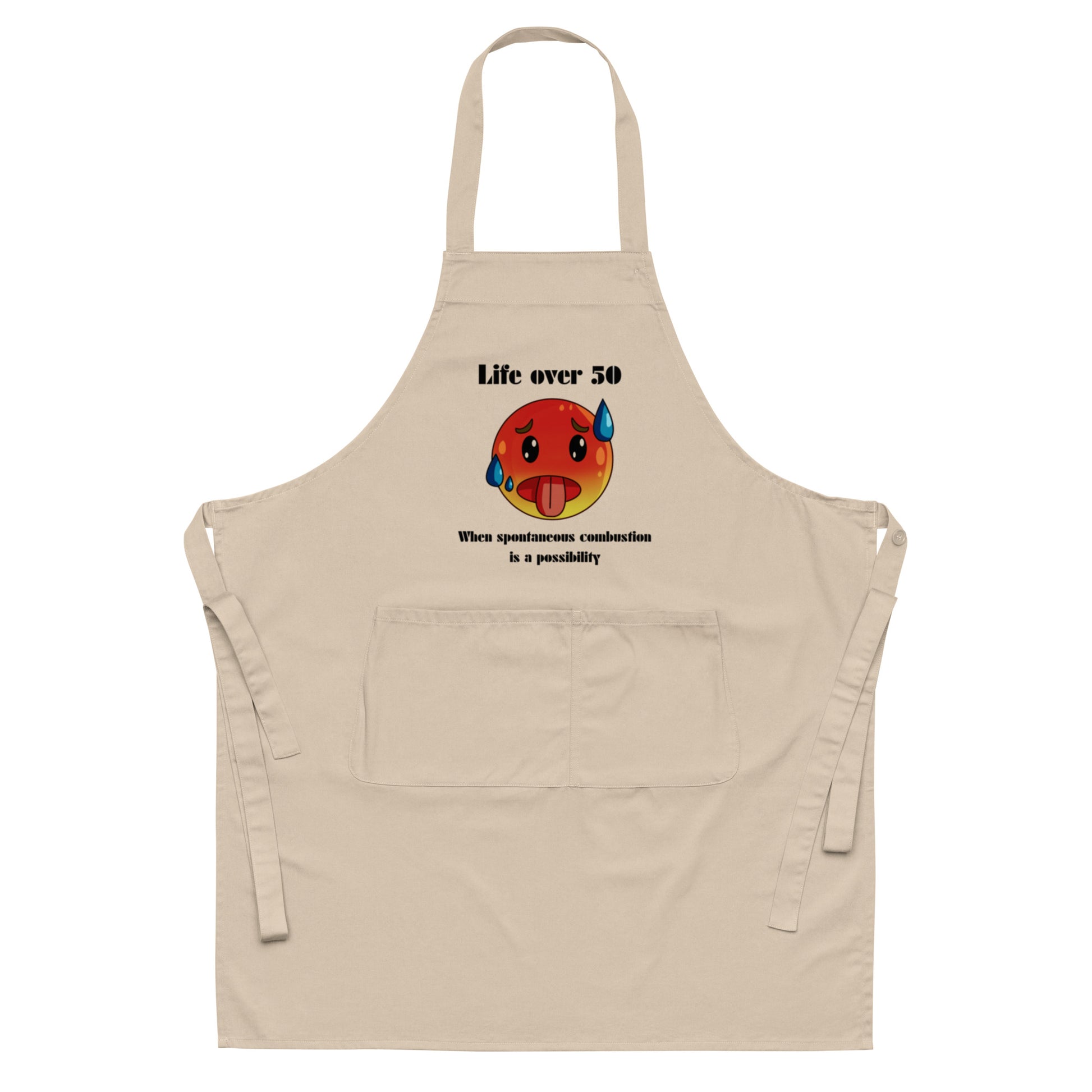 Life Over 50 | Organic Cotton Apron   - #tag1# - #tag2# - 