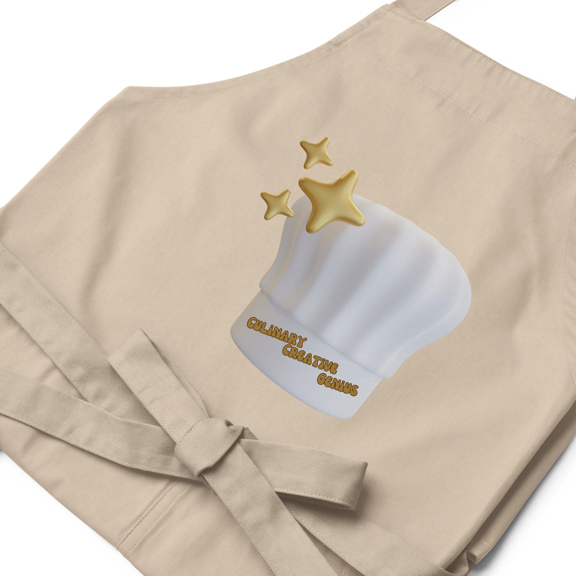 Culinary Creative Genius | Organic Cotton Apron   - #tag1# - #tag2# - 