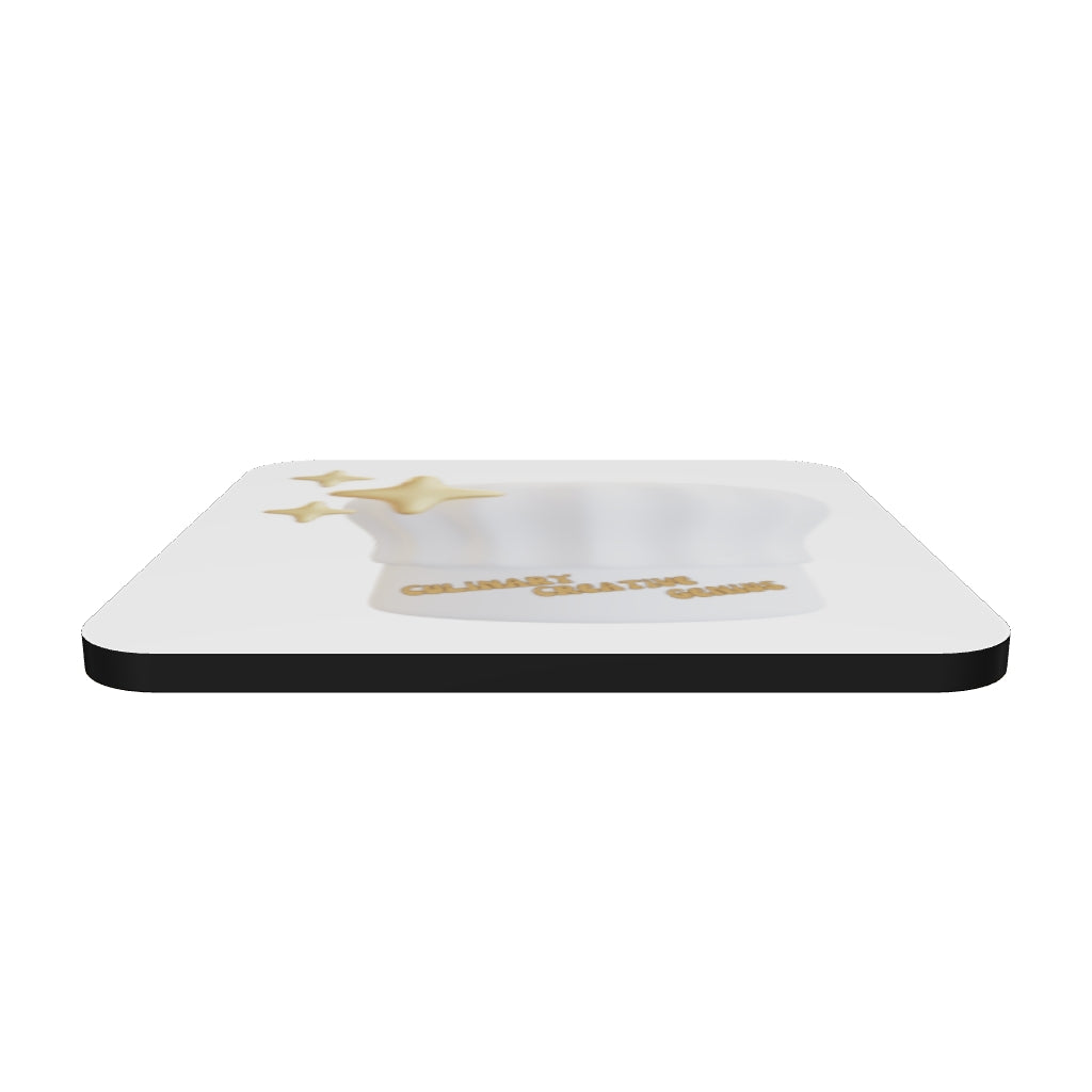 Culinary Creative Genius | Cork-Back Coaster
