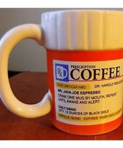 Taza de café con receta