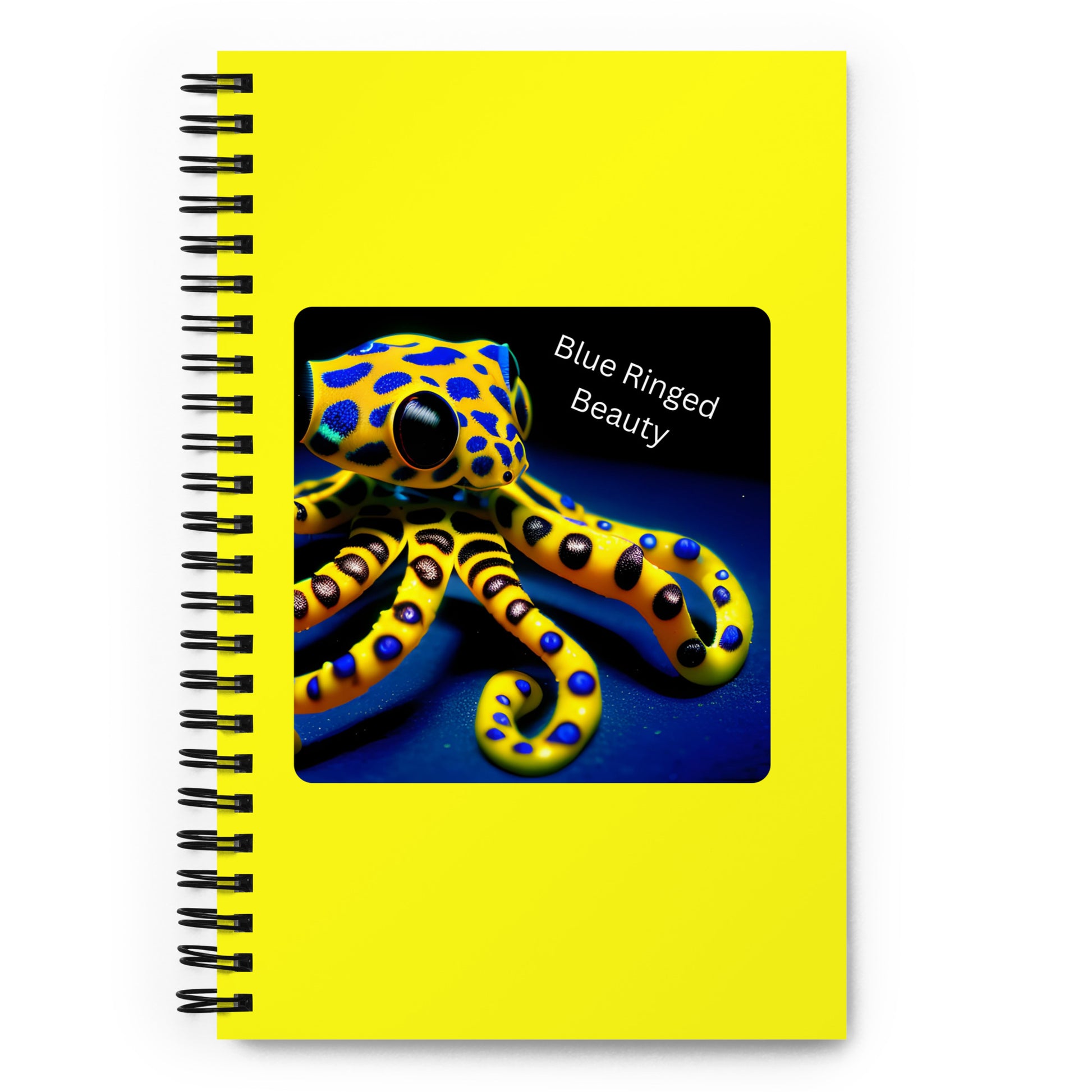 Blue Ringed Octopus | Spiral notebook   - #tag1# - #tag2# - 