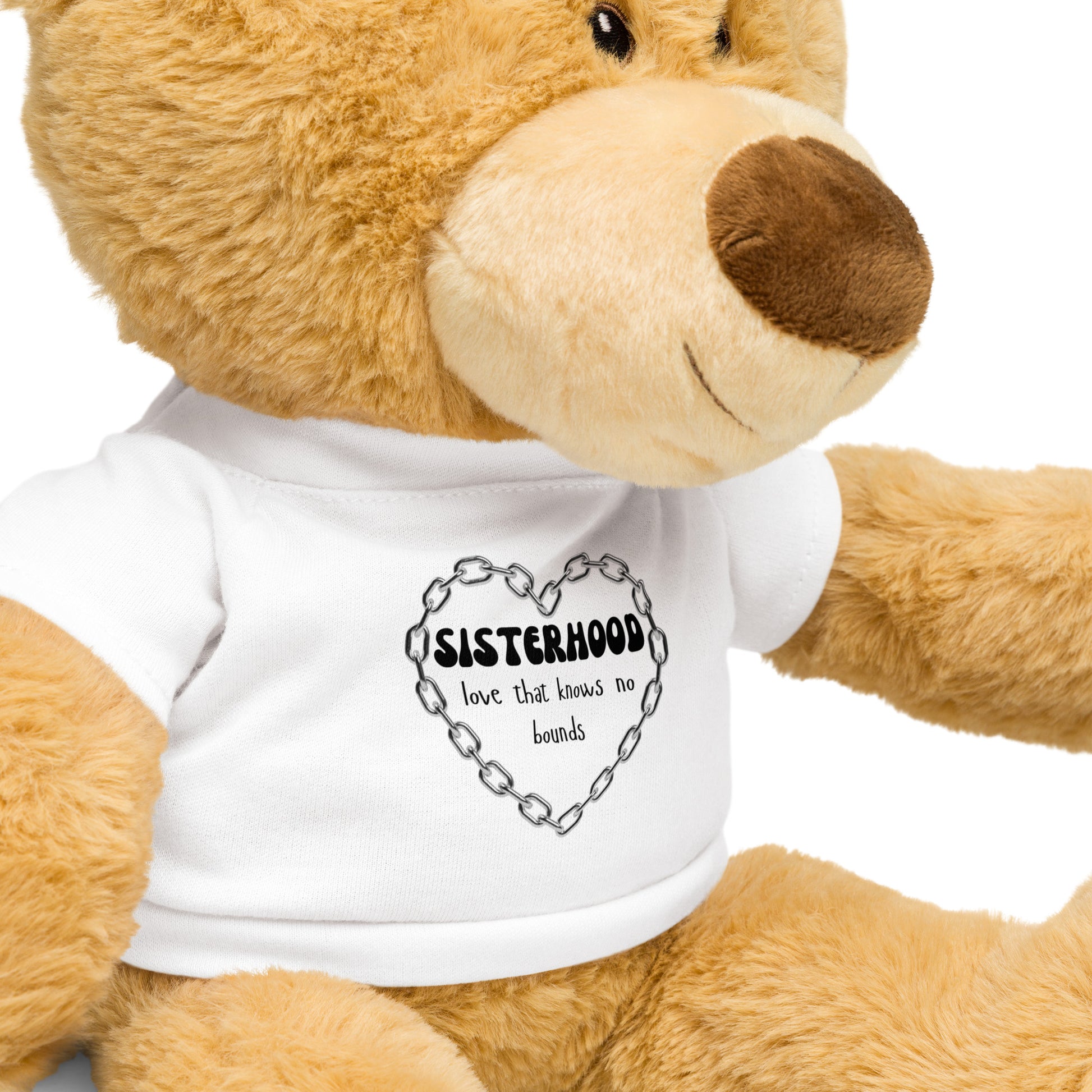 Sisterhood | Teddy Bear With A T-Shirt   - #tag1# - #tag2# - 