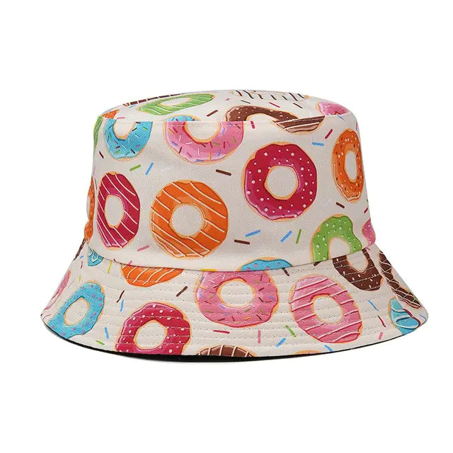 Panama Bucket Print Fischerhut