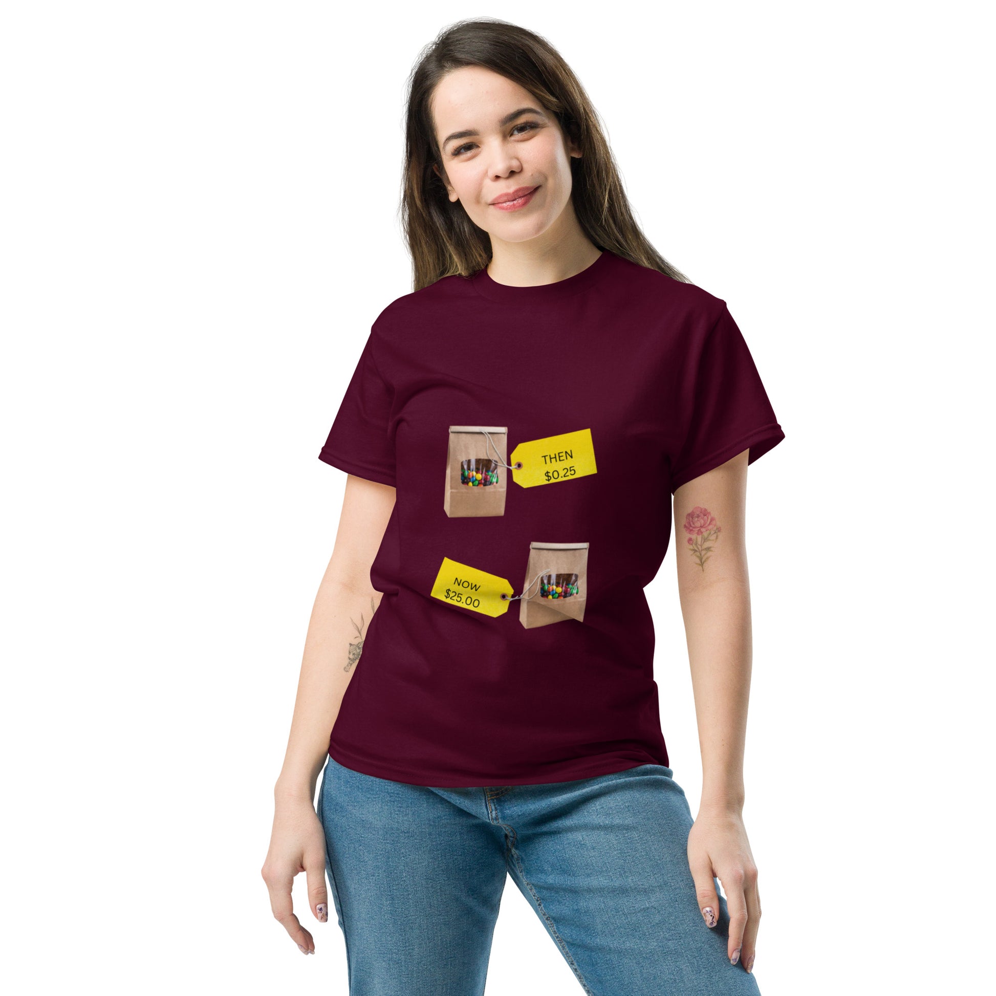 Then & Now | Short Sleeve | Unisex Classic T-Shirt   - #tag1# - #tag2# - 