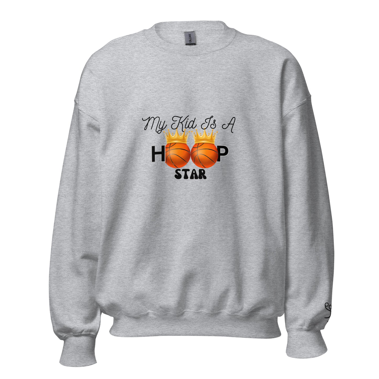 My Kid Is A Hoop Star | Unisex Sweatshirt   - #tag1# - #tag2# - 