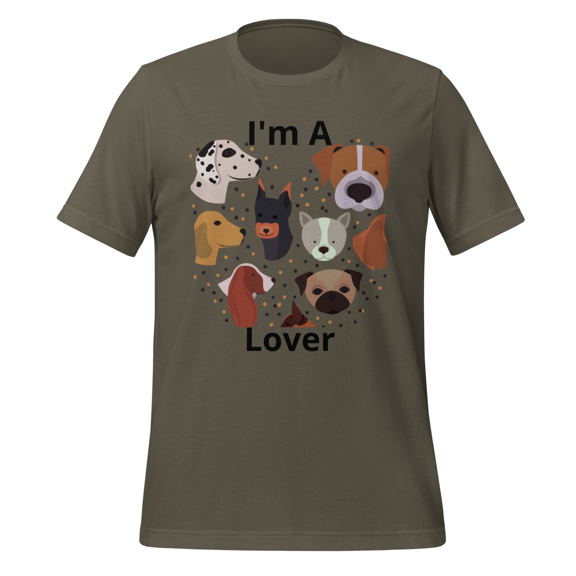 I'm A Dog Lover short sleeve Unisex t-shirt   - #tag1# - #tag2# - 