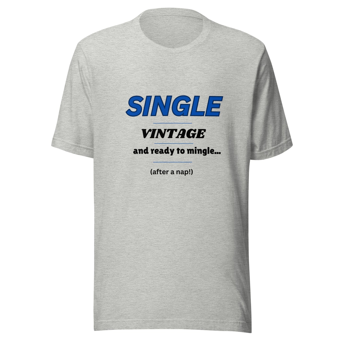 Single, Vintage | Short Sleeve | Unisex T-Shirt   - #tag1# - #tag2# - 