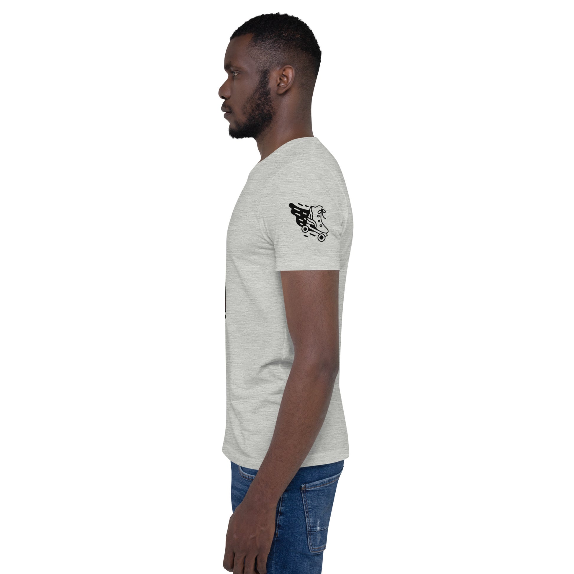 Roll With The Best | Roller Skater | Short Sleeve | Unisex T-Shirt   - #tag1# - #tag2# - 