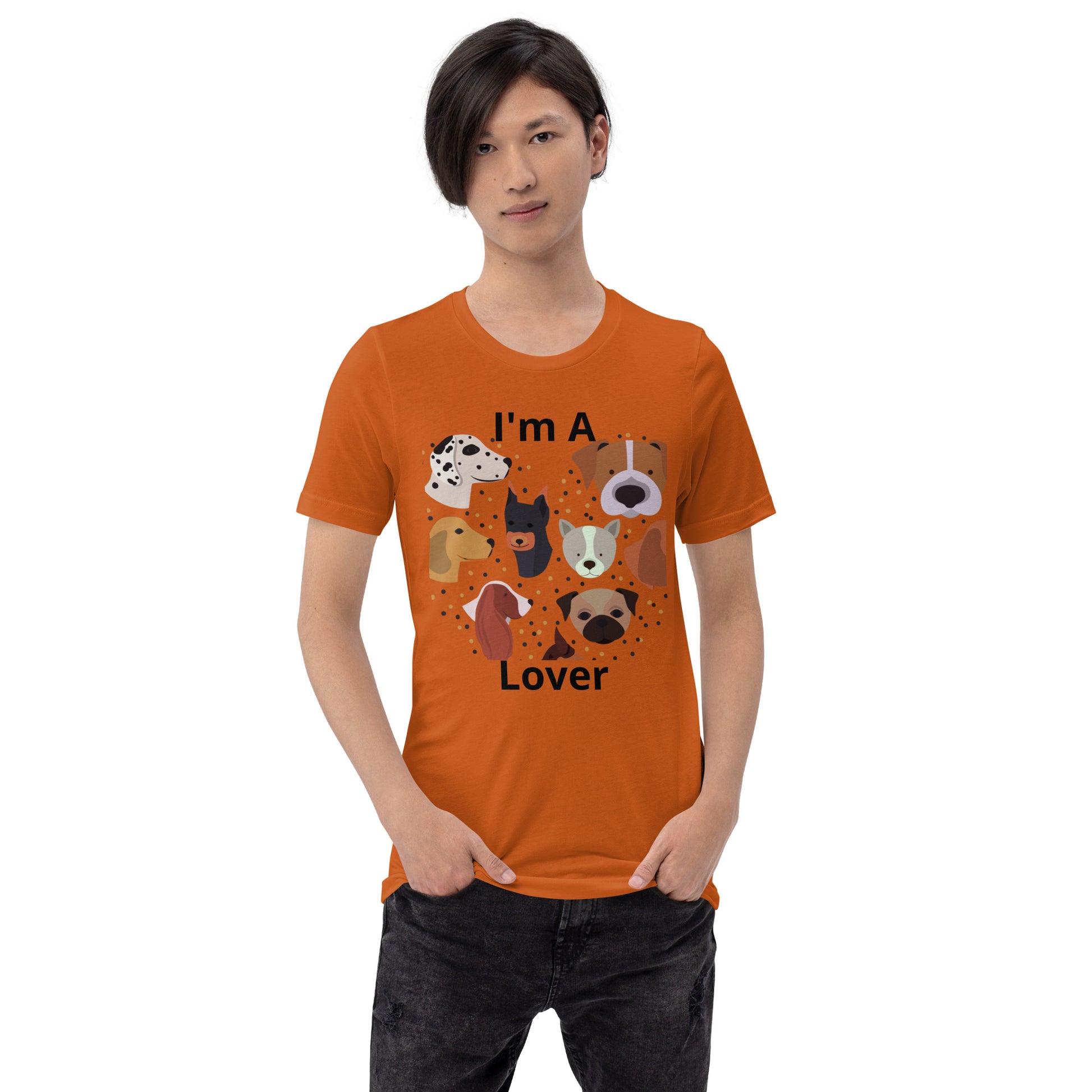 I'm A Dog Lover short sleeve Unisex t-shirt   - #tag1# - #tag2# - 