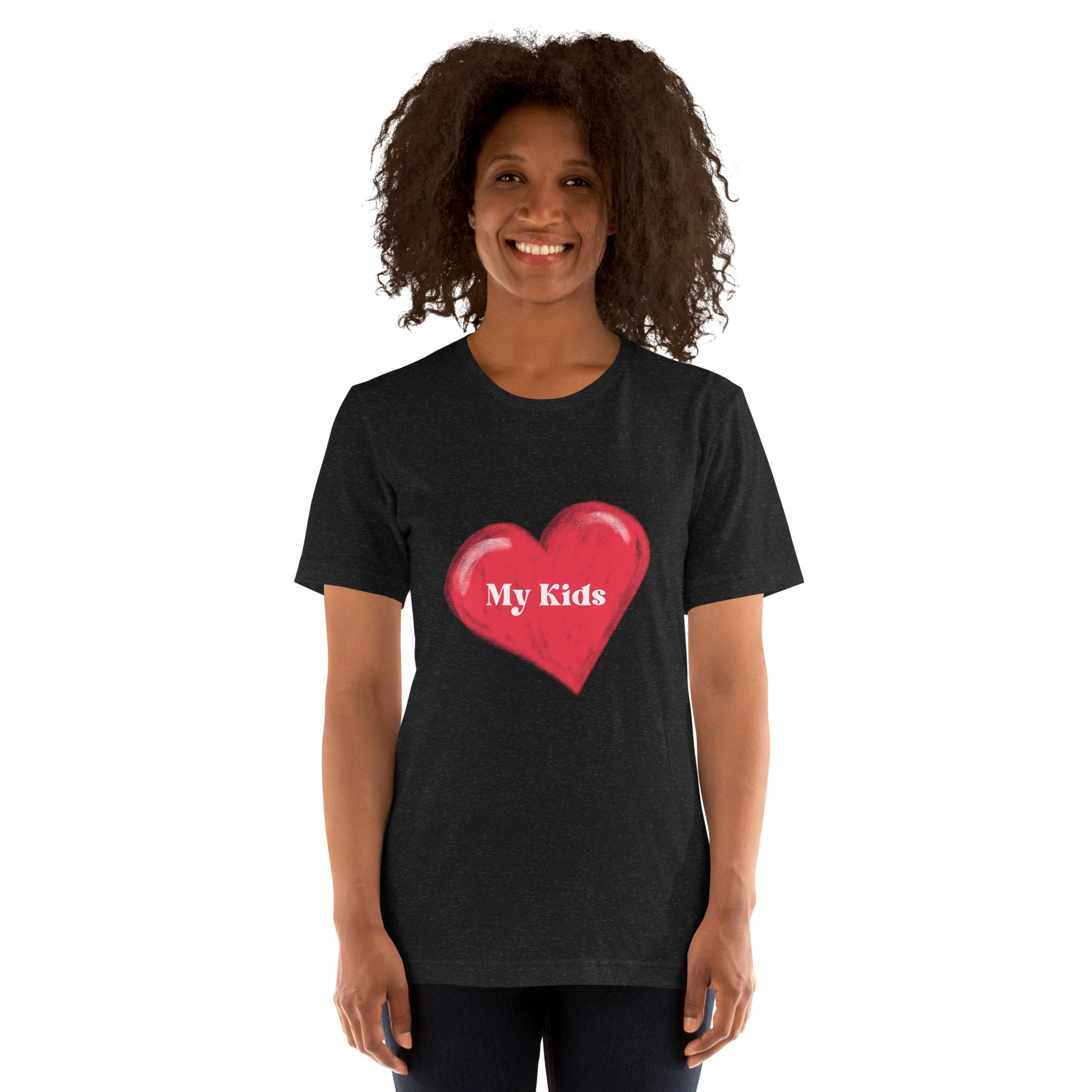 I Love My Kids | Short Sleeve | Unisex T-Shirt   - #tag1# - #tag2# - 