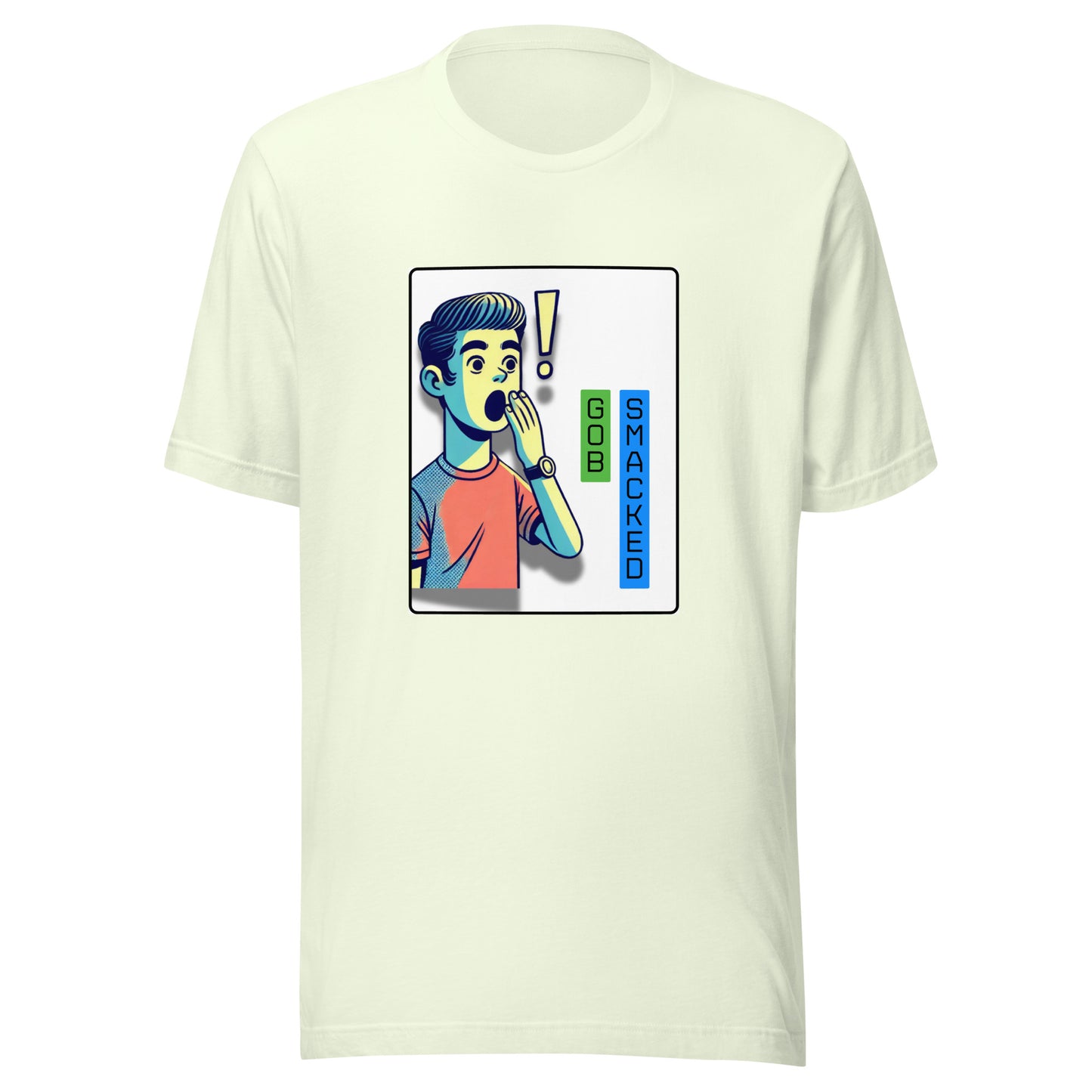 Gobsmacked ! | Unisex Short Sleeve | T-Shirt   - #tag1# - #tag2# - 