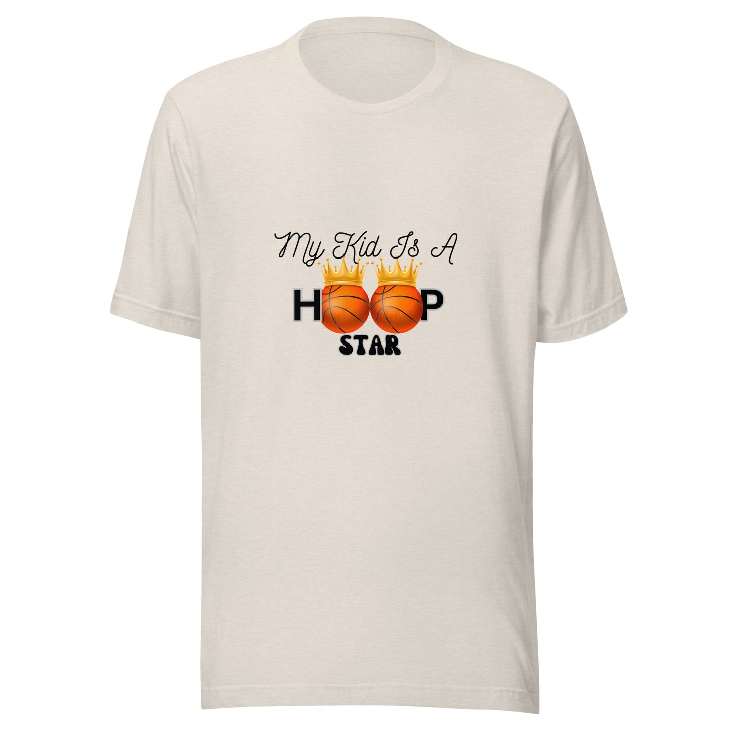 My Kid Is A Hoop Star | Short Sleeve | Unisex T-Shirt   - #tag1# - #tag2# - 