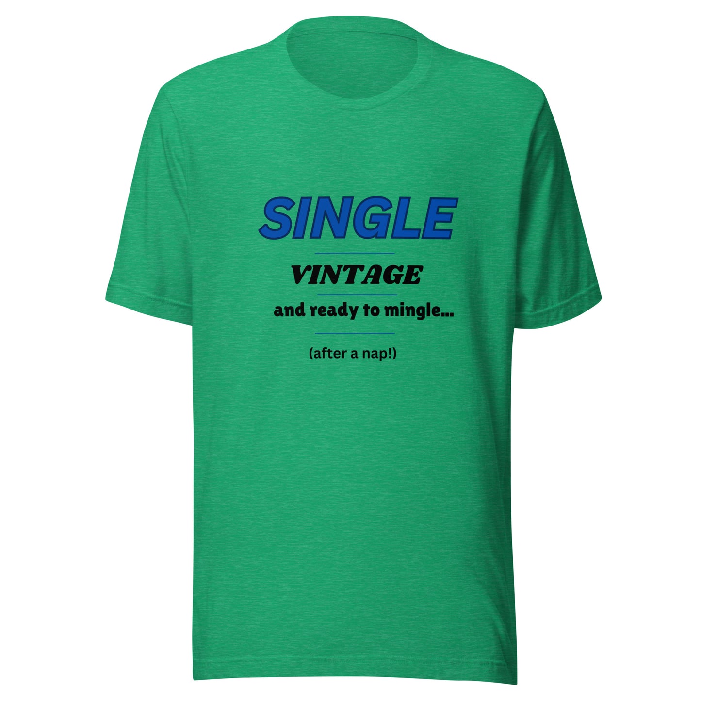 Single, Vintage | Short Sleeve | Unisex T-Shirt   - #tag1# - #tag2# - 