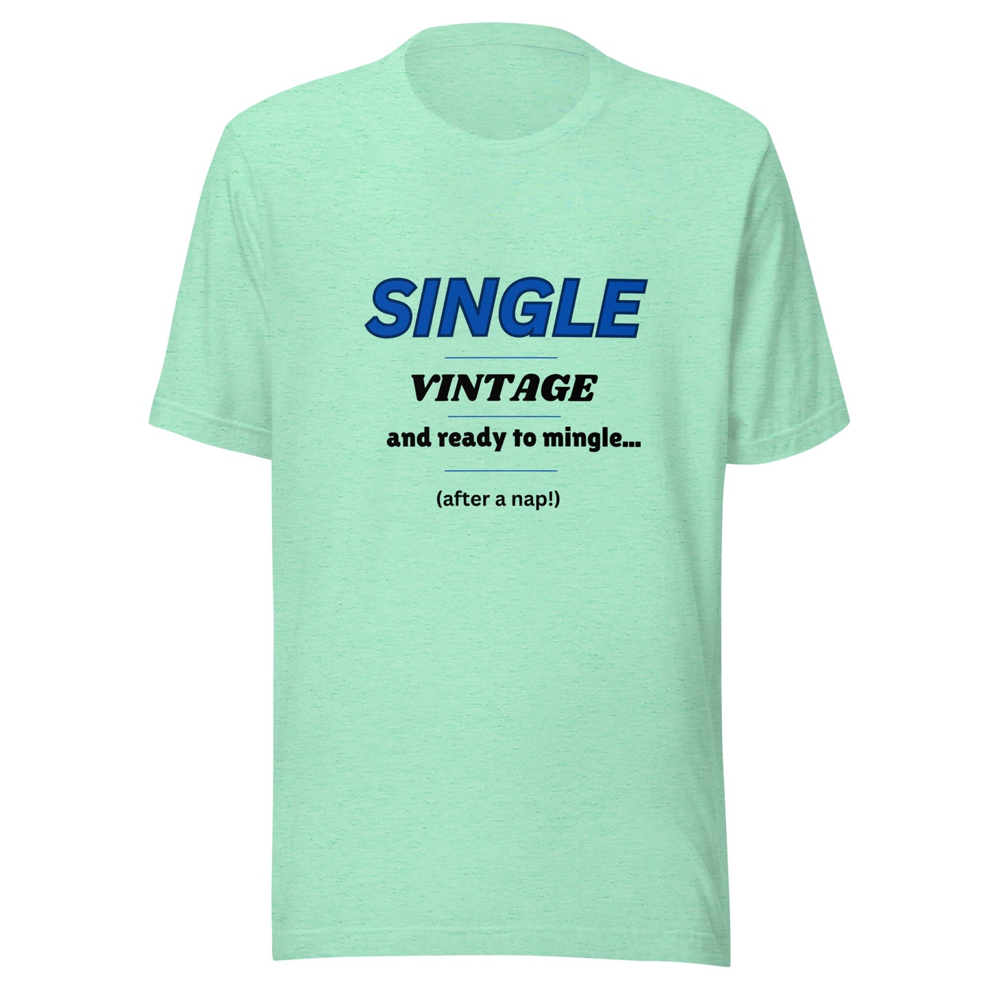 Single, Vintage | Short Sleeve | Unisex T-Shirt   - #tag1# - #tag2# - 