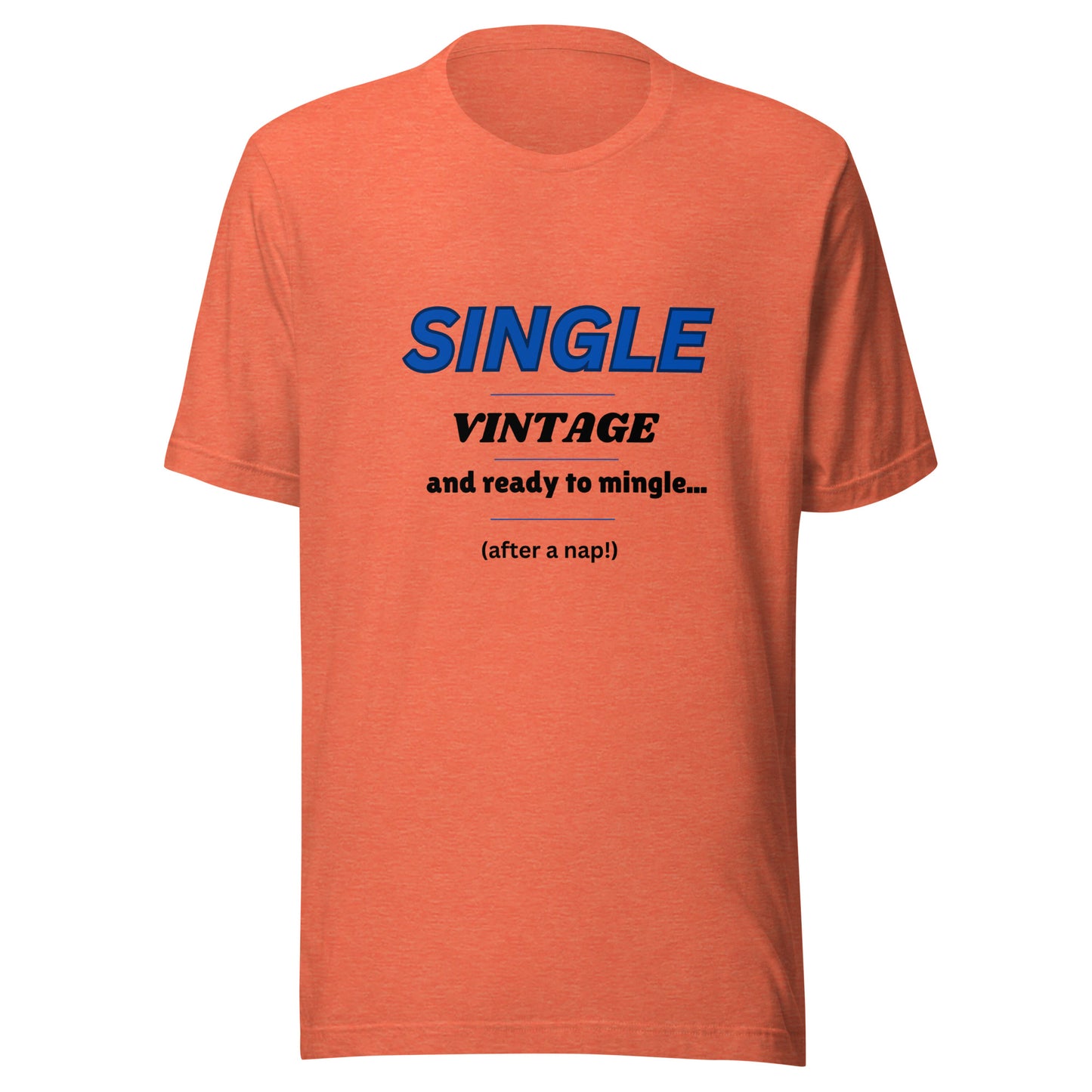 Single, Vintage | Short Sleeve | Unisex T-Shirt   - #tag1# - #tag2# - 