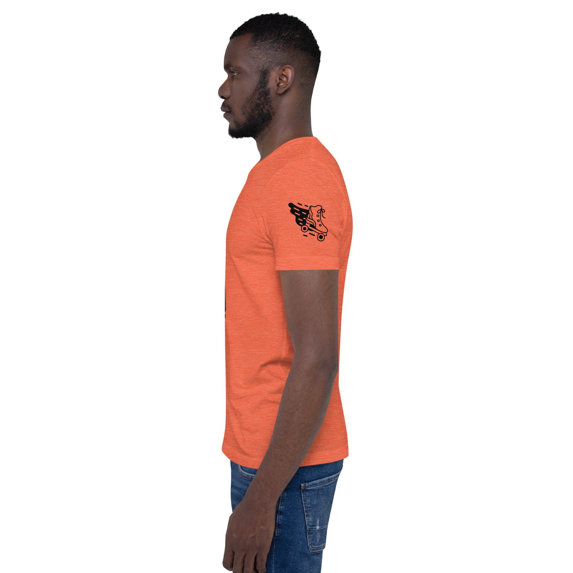Roll With The Best | Roller Skater | Short Sleeve | Unisex T-Shirt   - #tag1# - #tag2# - 